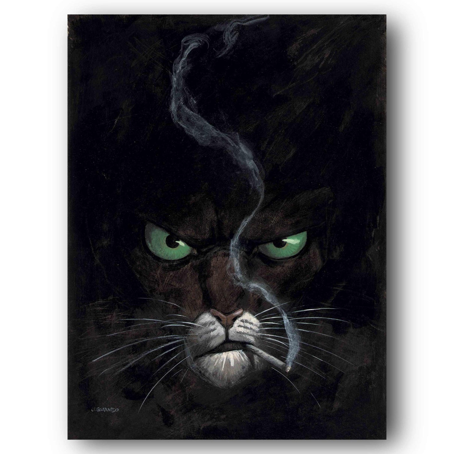 Tableau Blacksad 1 fume