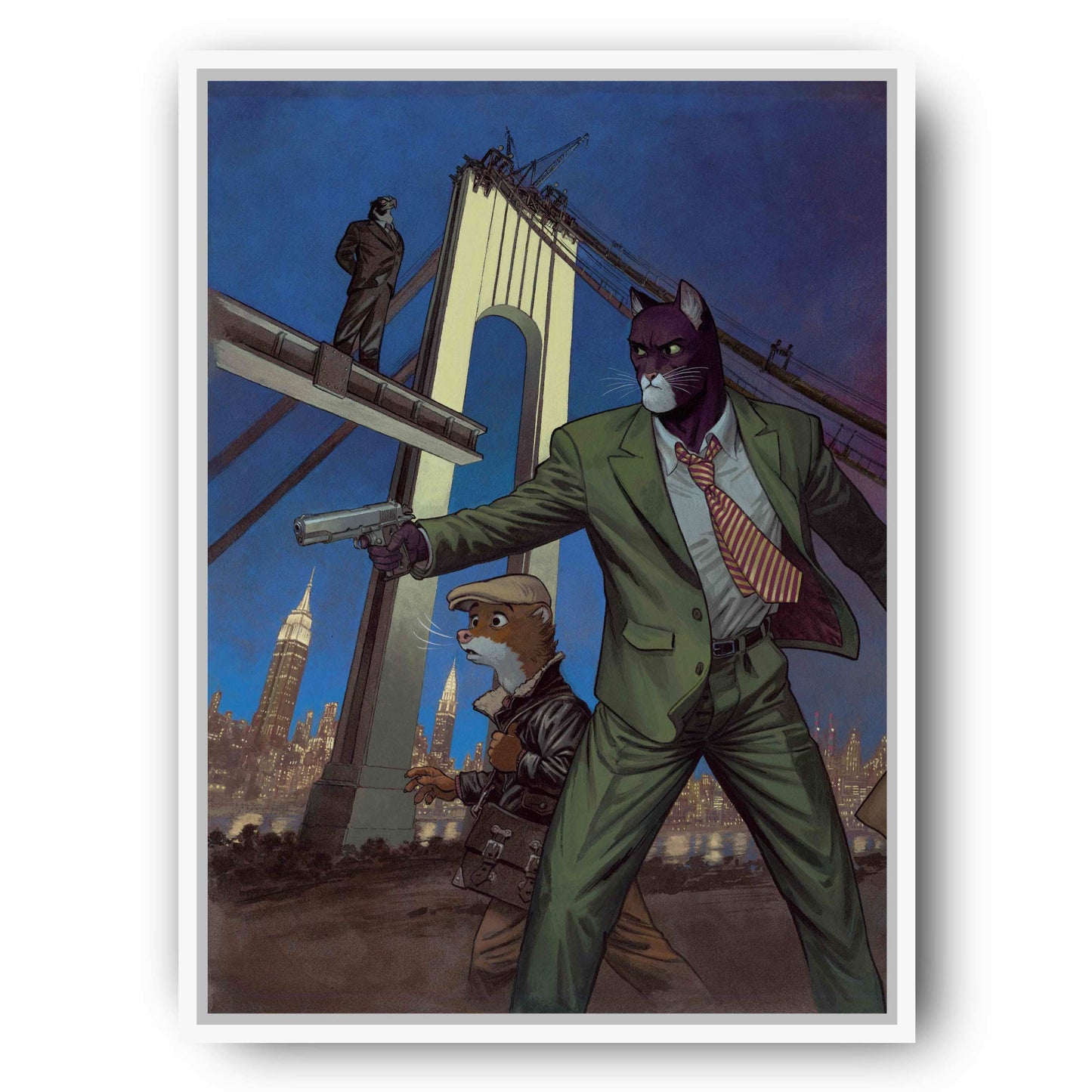 Tableau Blacksad 6 revolver