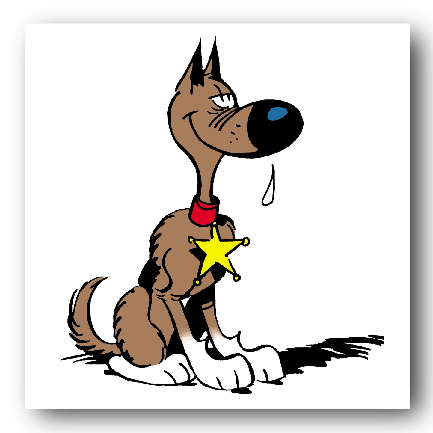 Tableau Lucky Luke 7 Rantanplan