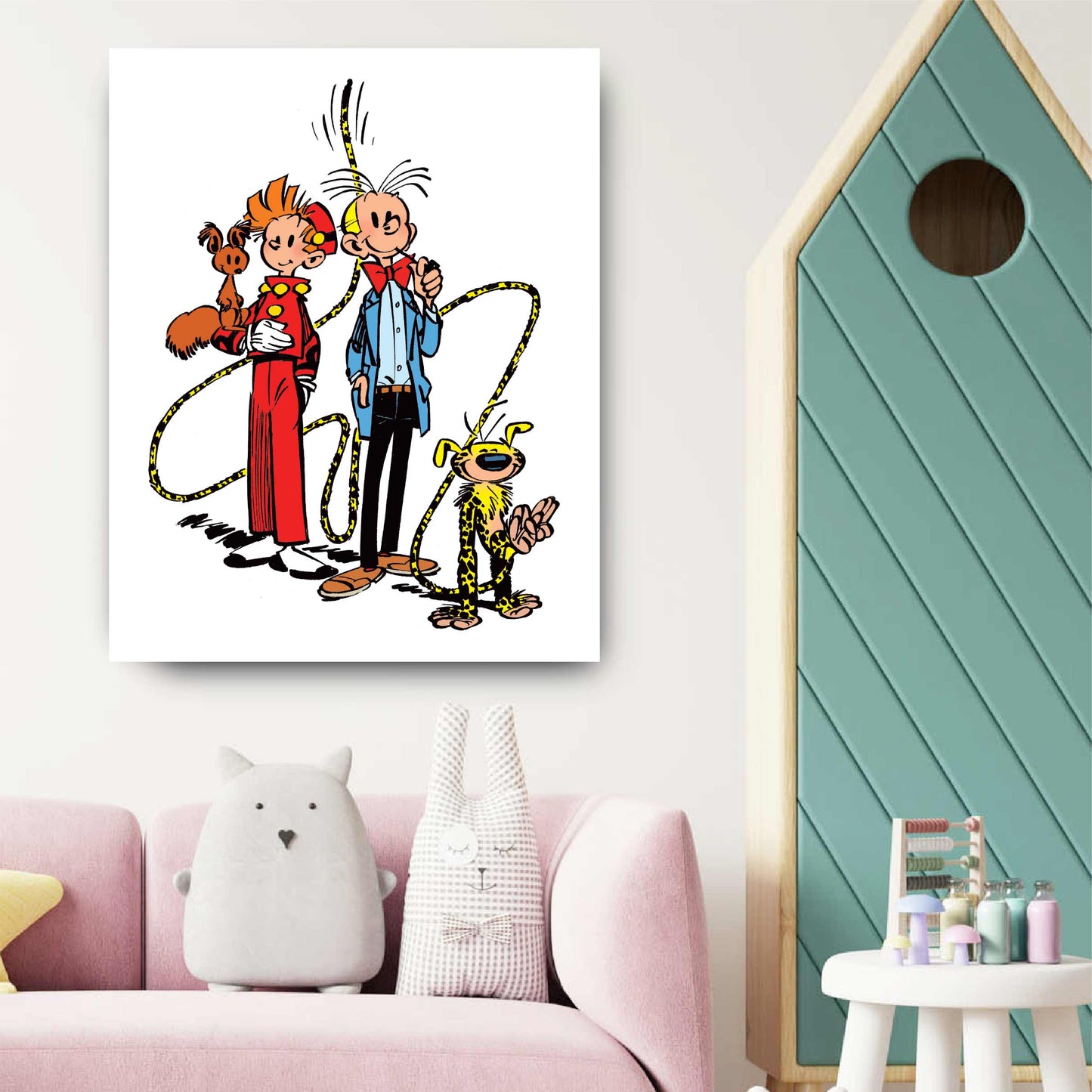 Tableau Spirou 4 Spirou et ces amis