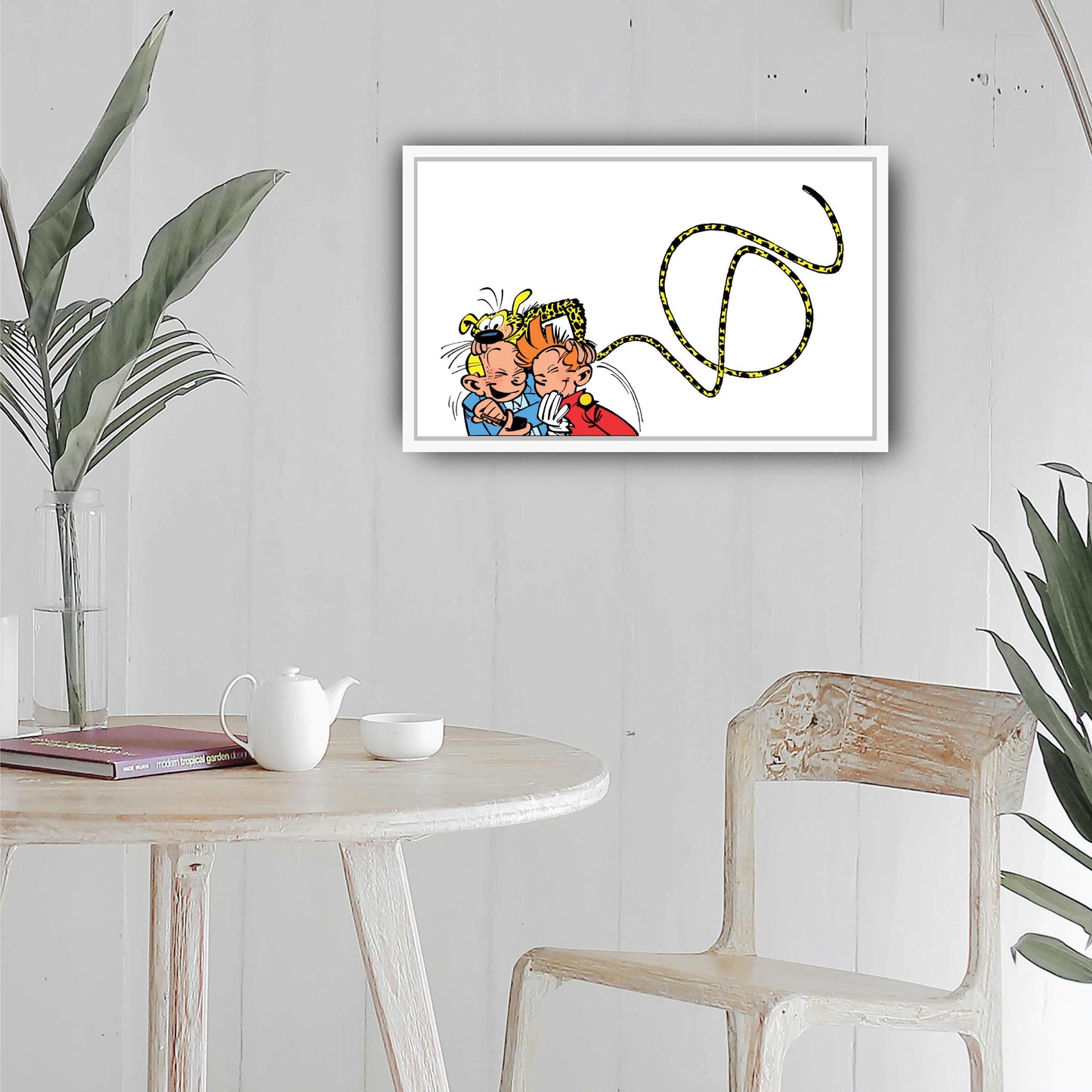 Tableau Spirou 8 Les 3 amis