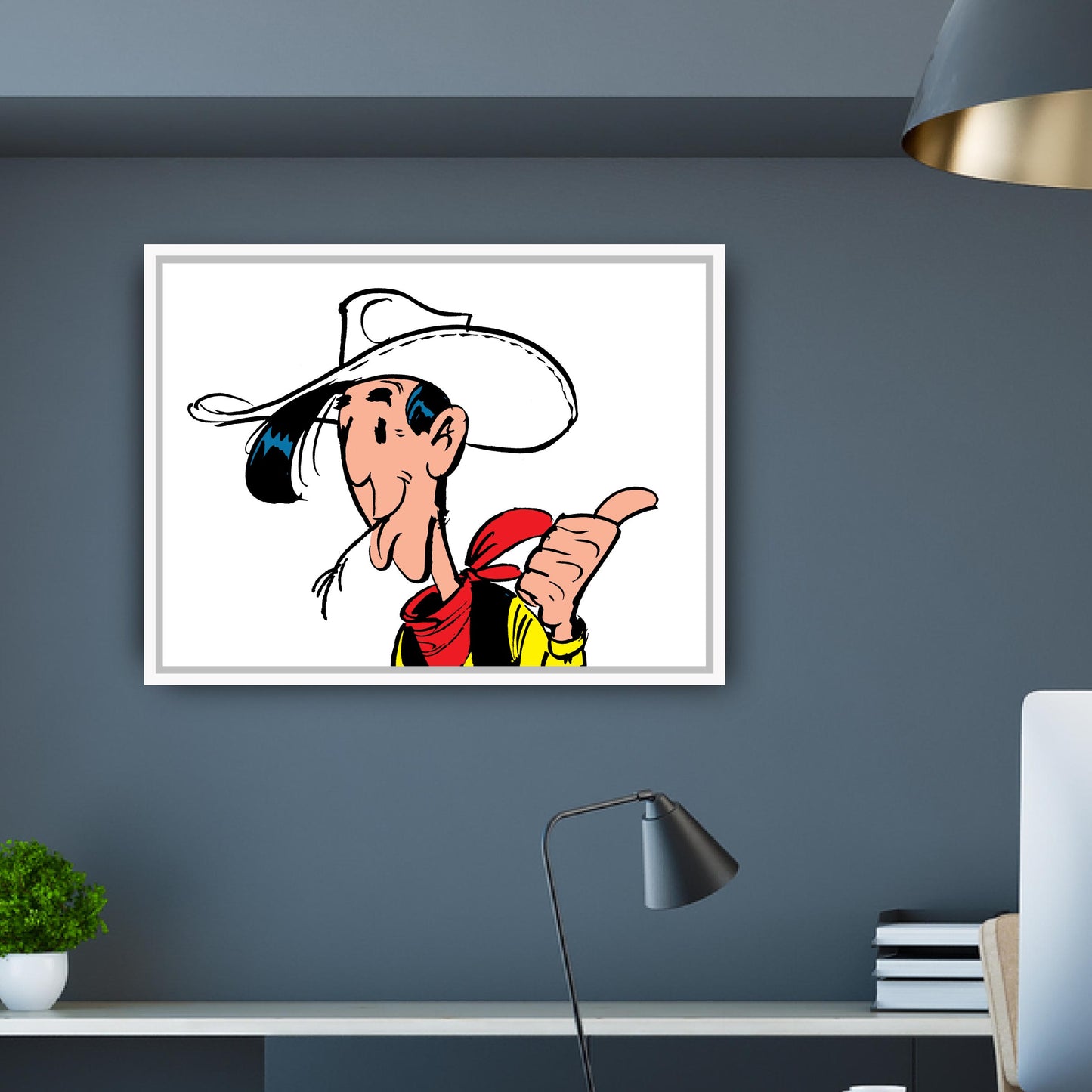 Tableau Lucky Luke 10 Lucky Luke