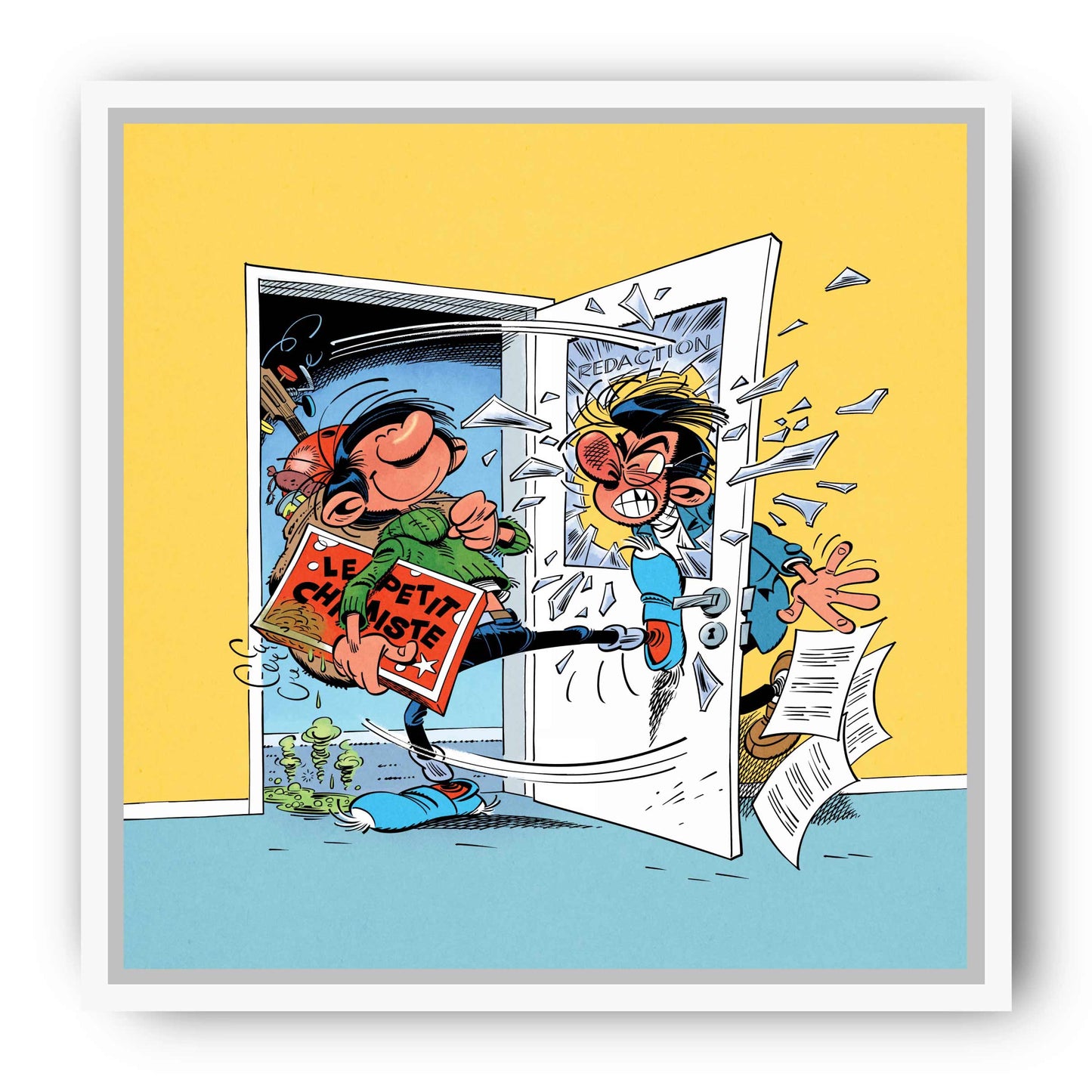 Tableau Gaston Lagaffe 8 Le Retour de Lagaffe