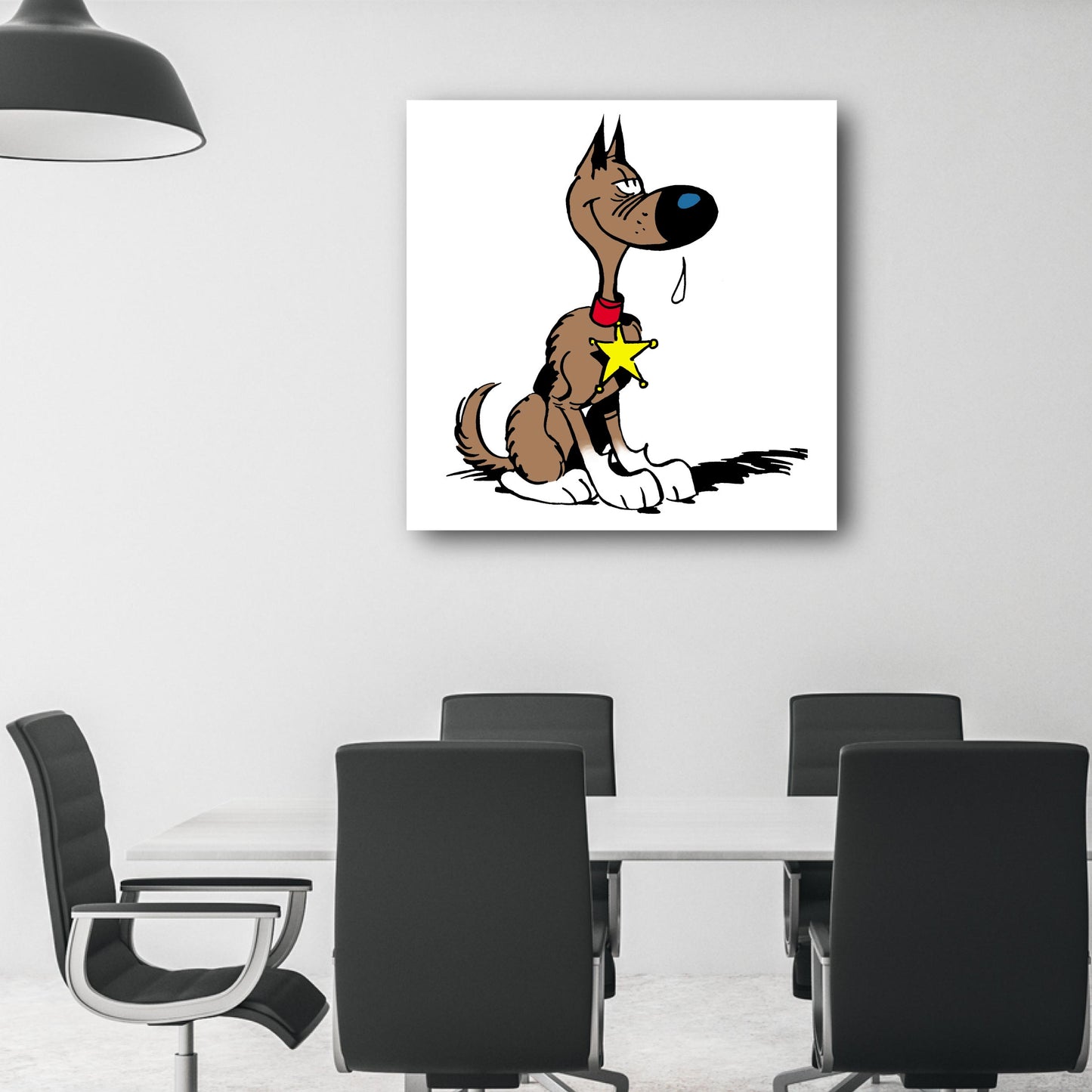 Tableau Lucky Luke 7 Rantanplan