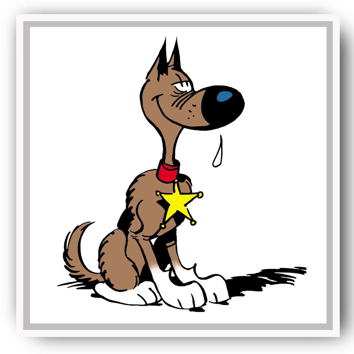 Tableau Lucky Luke 7 Rantanplan