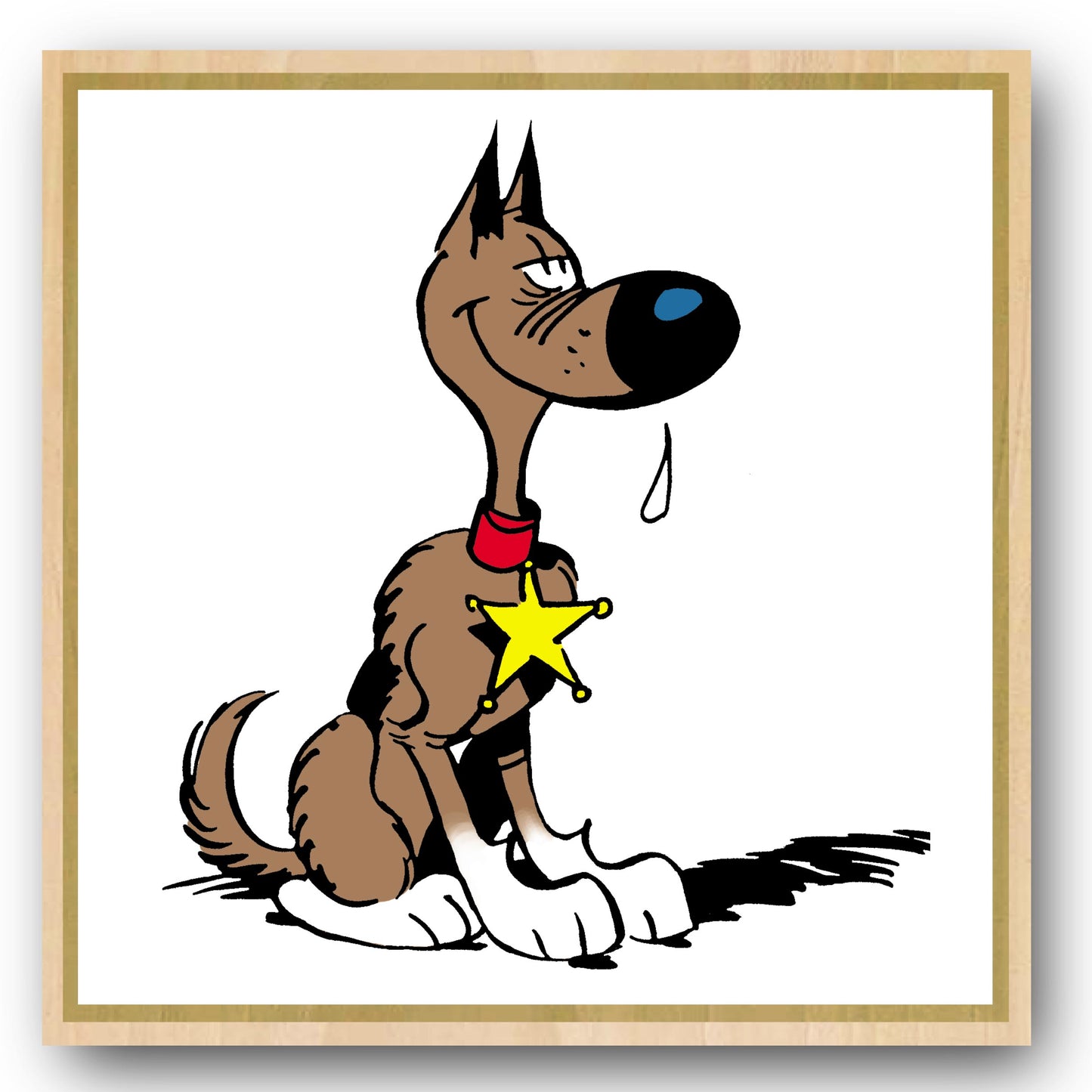 Tableau Lucky Luke 7 Rantanplan