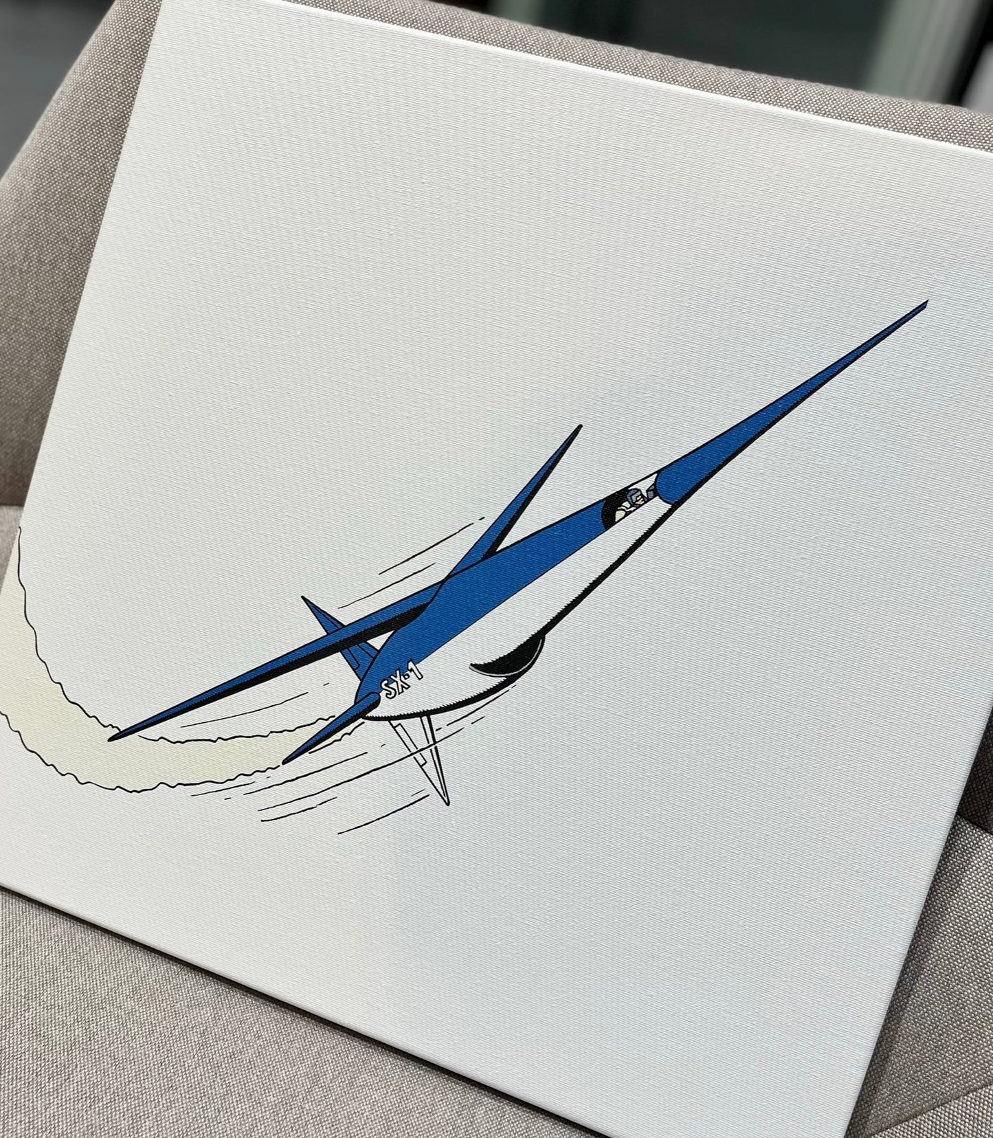 Tableau Blake et Mortimer 4 L'espadon