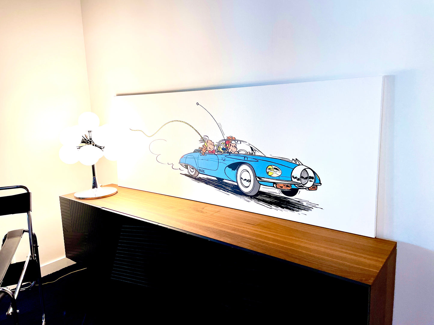 Tableau Spirou 3 Spirou la turbotraction