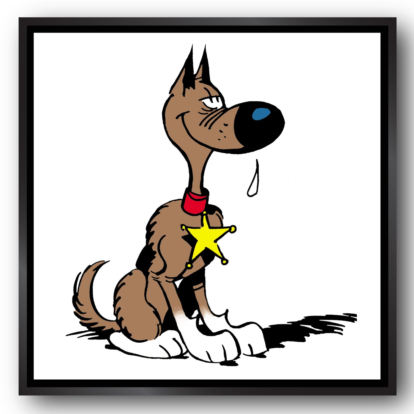 Tableau Lucky Luke 7 Rantanplan