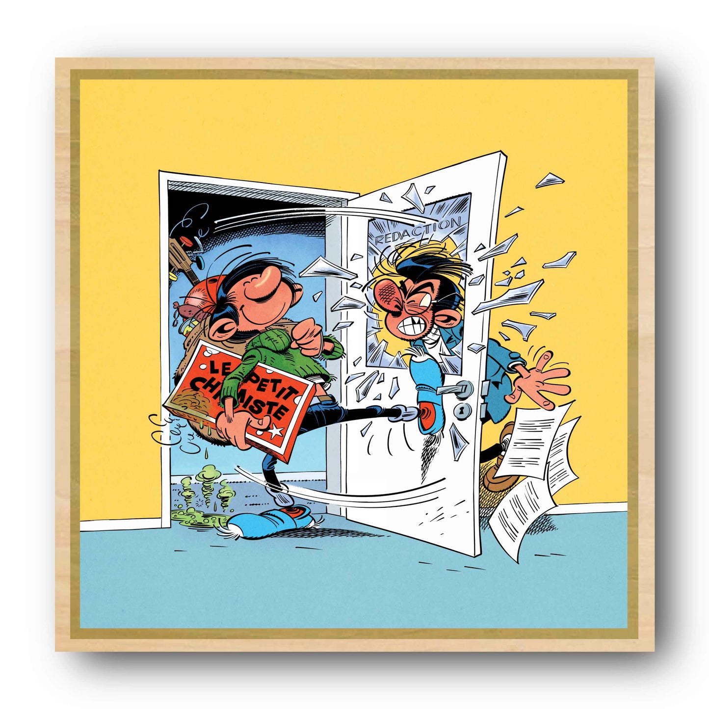 Tableau Gaston Lagaffe 8 Le Retour de Lagaffe