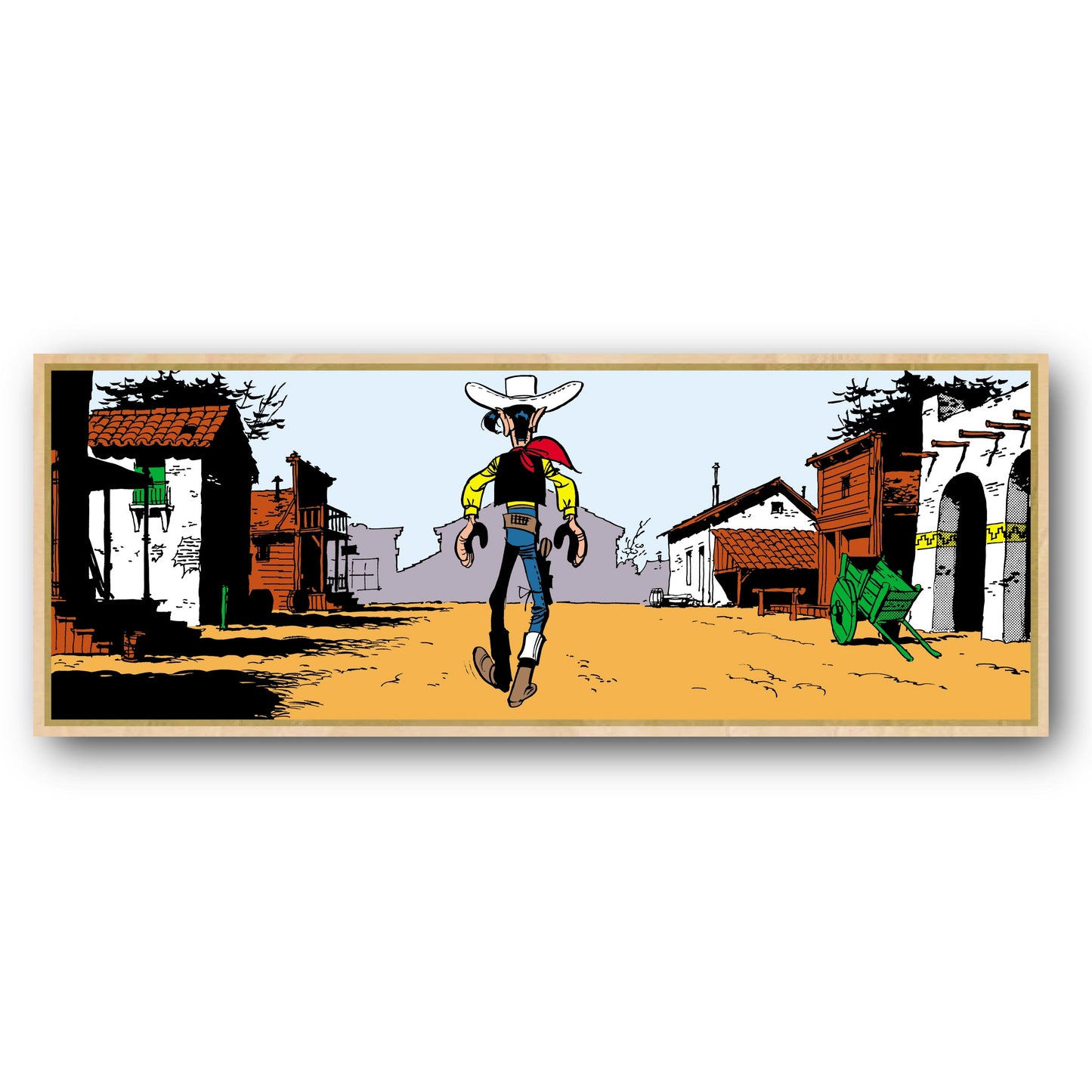 Tableau Lucky Luke 4 Duel de jour