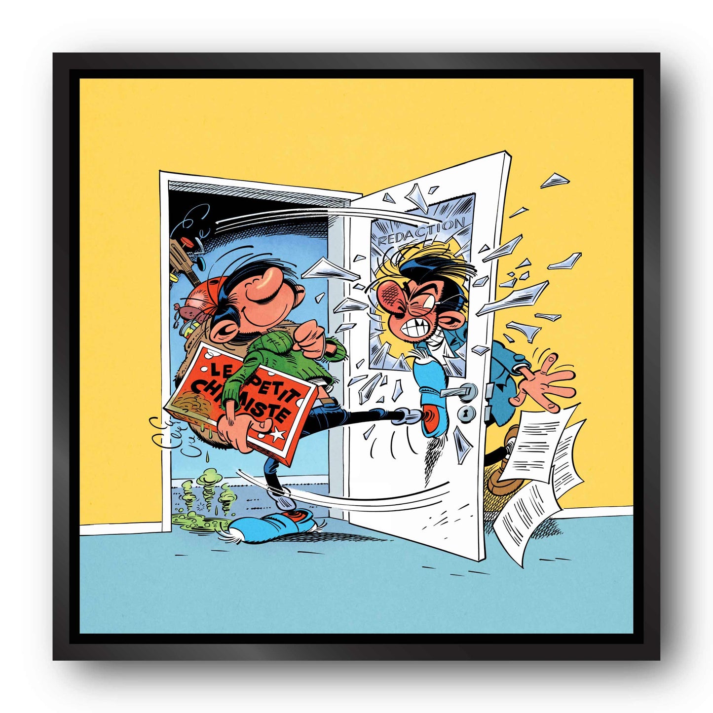 Tableau Gaston Lagaffe 8 Le Retour de Lagaffe