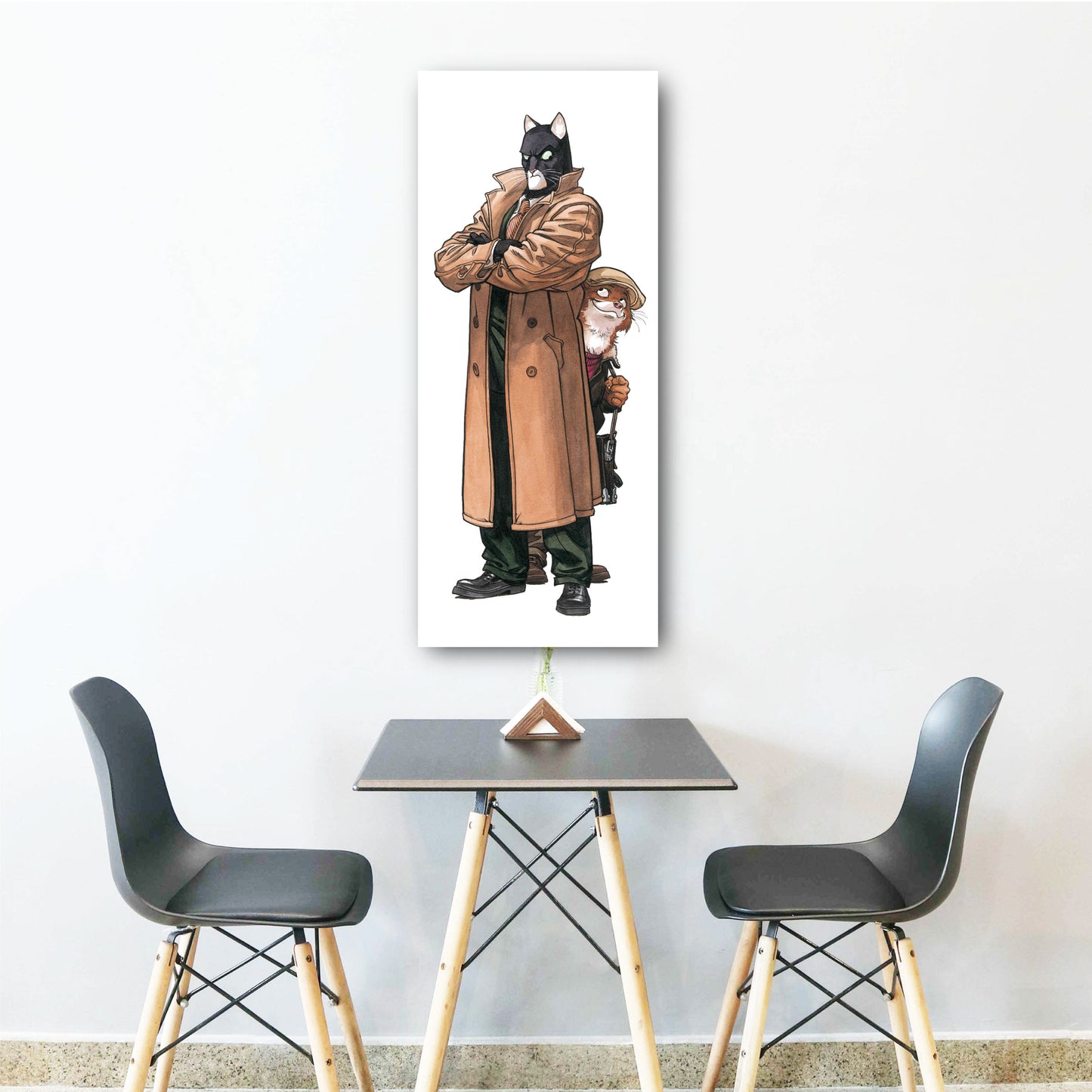 Tableau Blacksad 4 John et Weekly