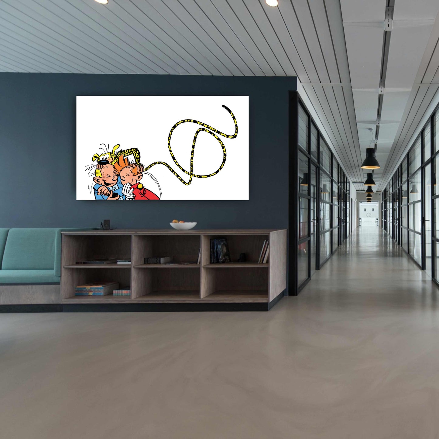 Tableau Spirou 8 Les 3 amis
