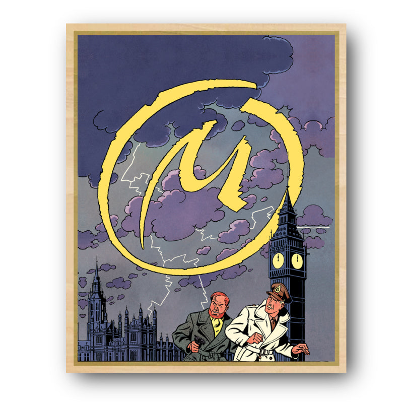 Tableau Blake et Mortimer 7 Couverture M