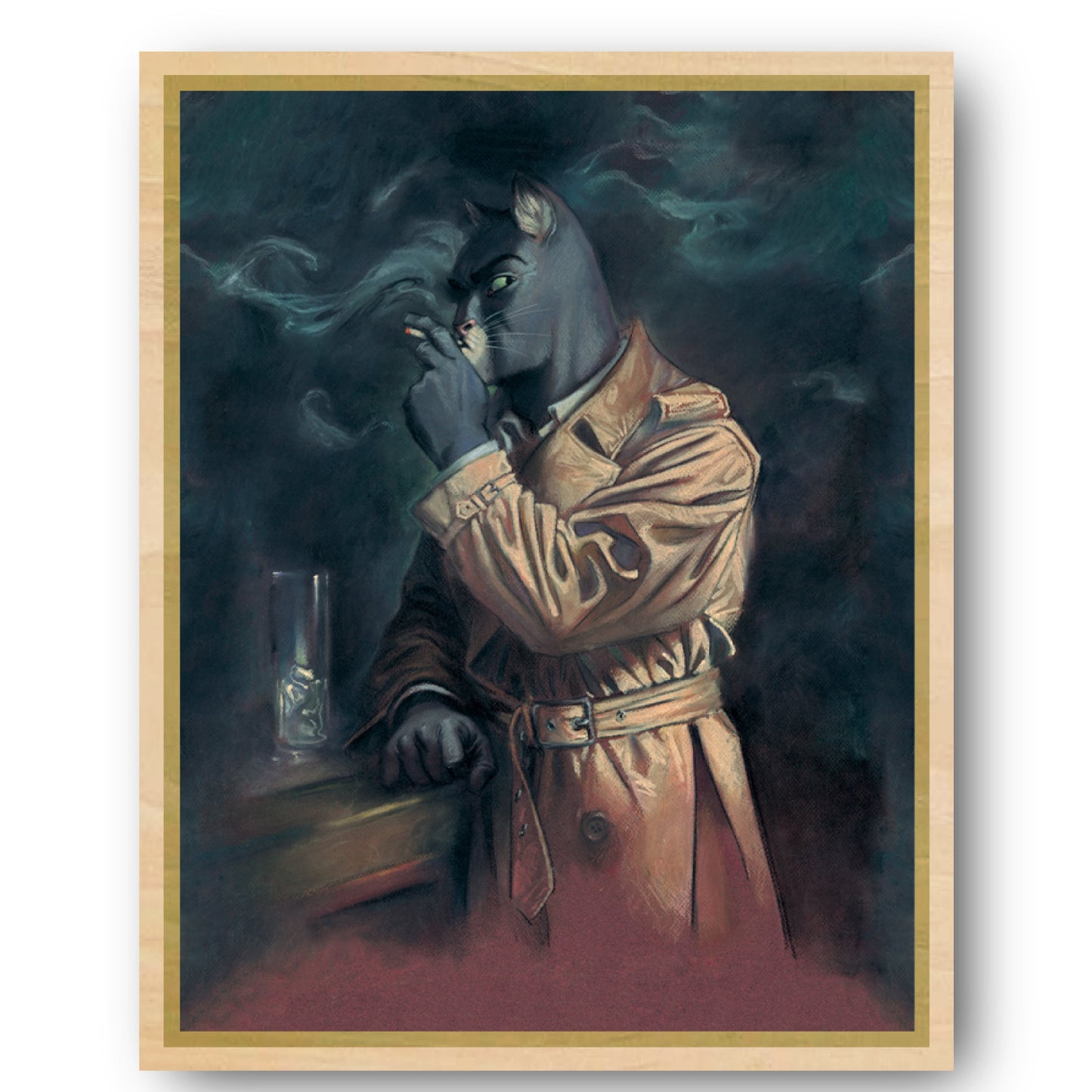 Tableau Blacksad 8 Blacksad au bar