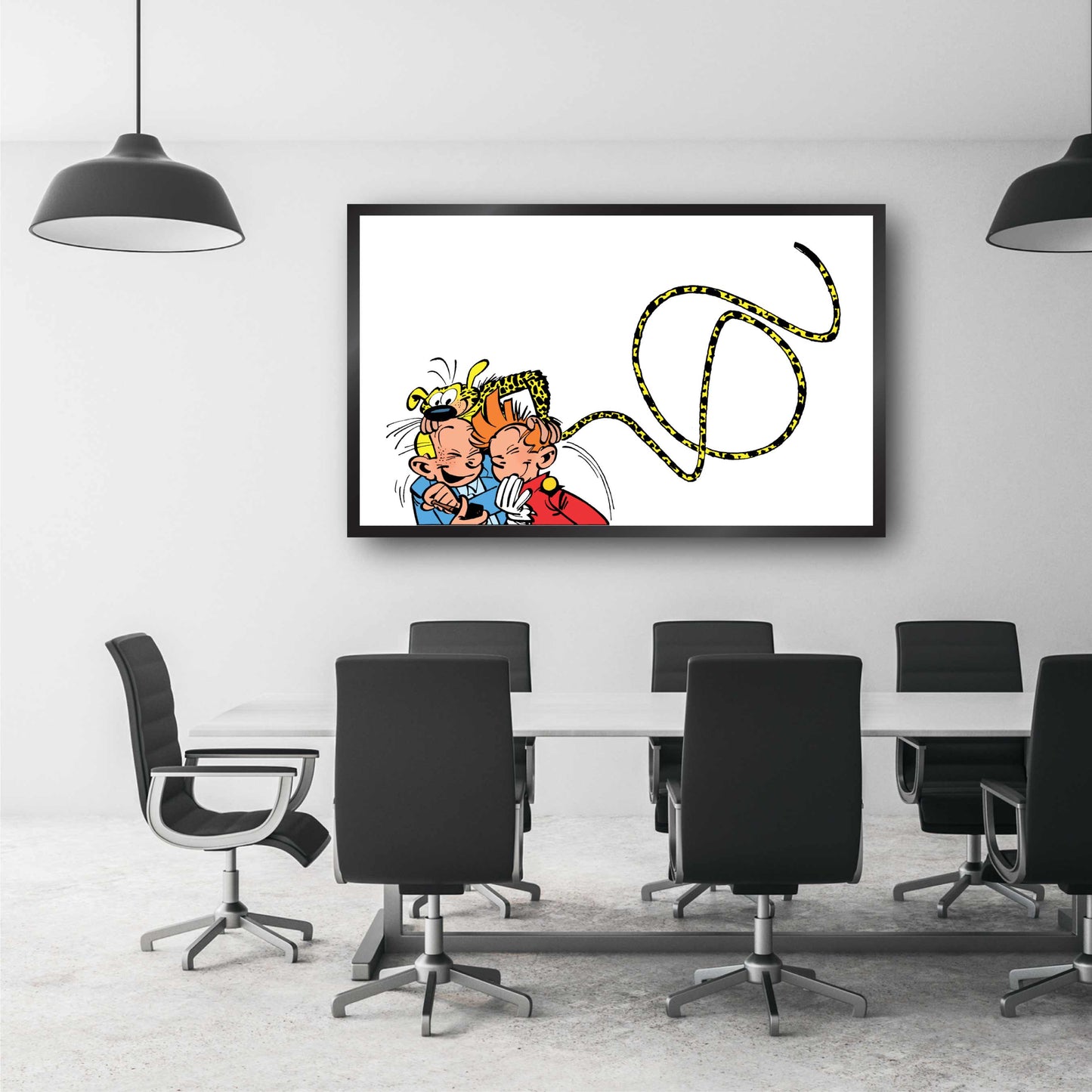 Tableau Spirou 8 Les 3 amis