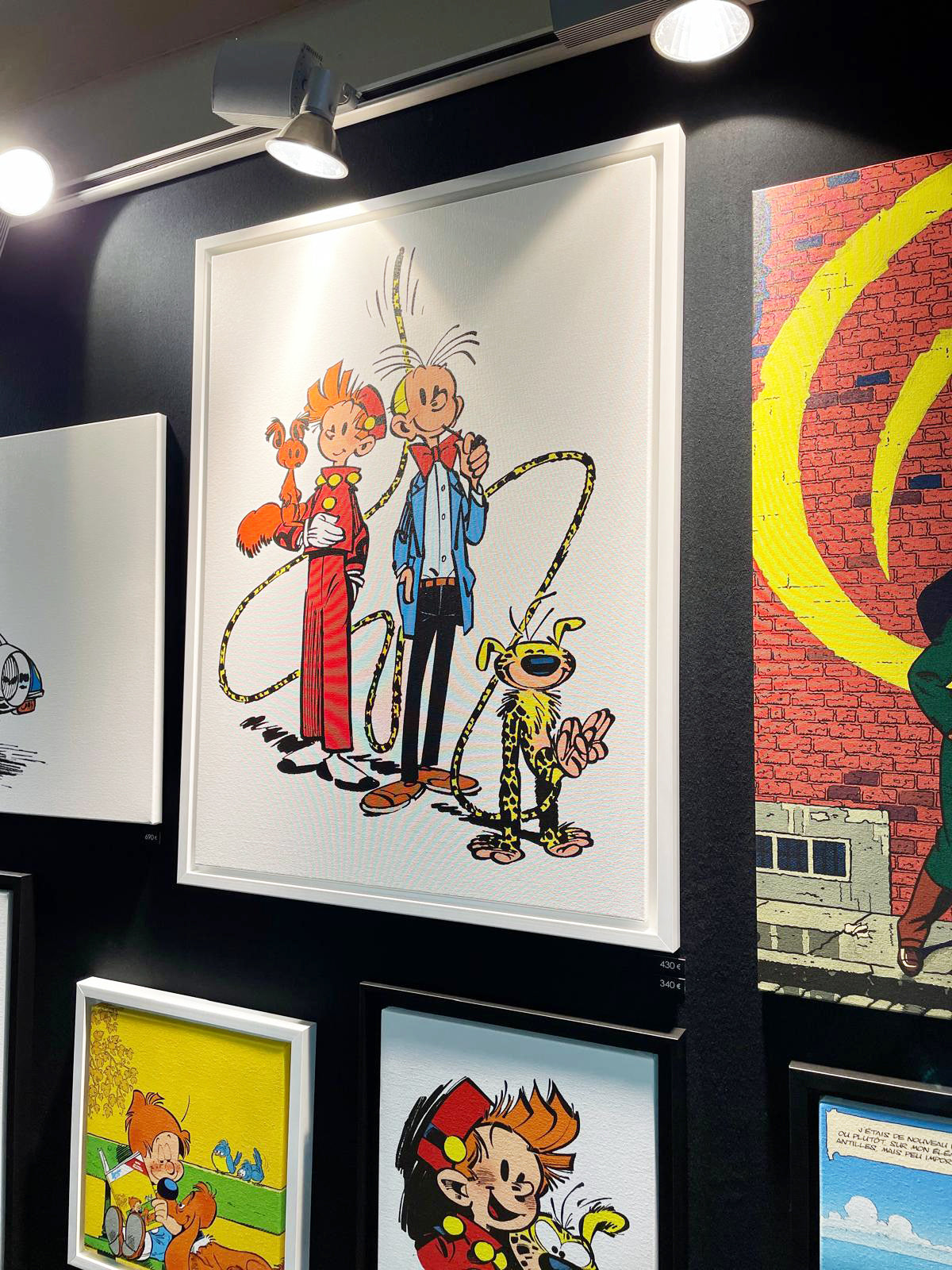 Tableau Spirou 4 Spirou et ces amis