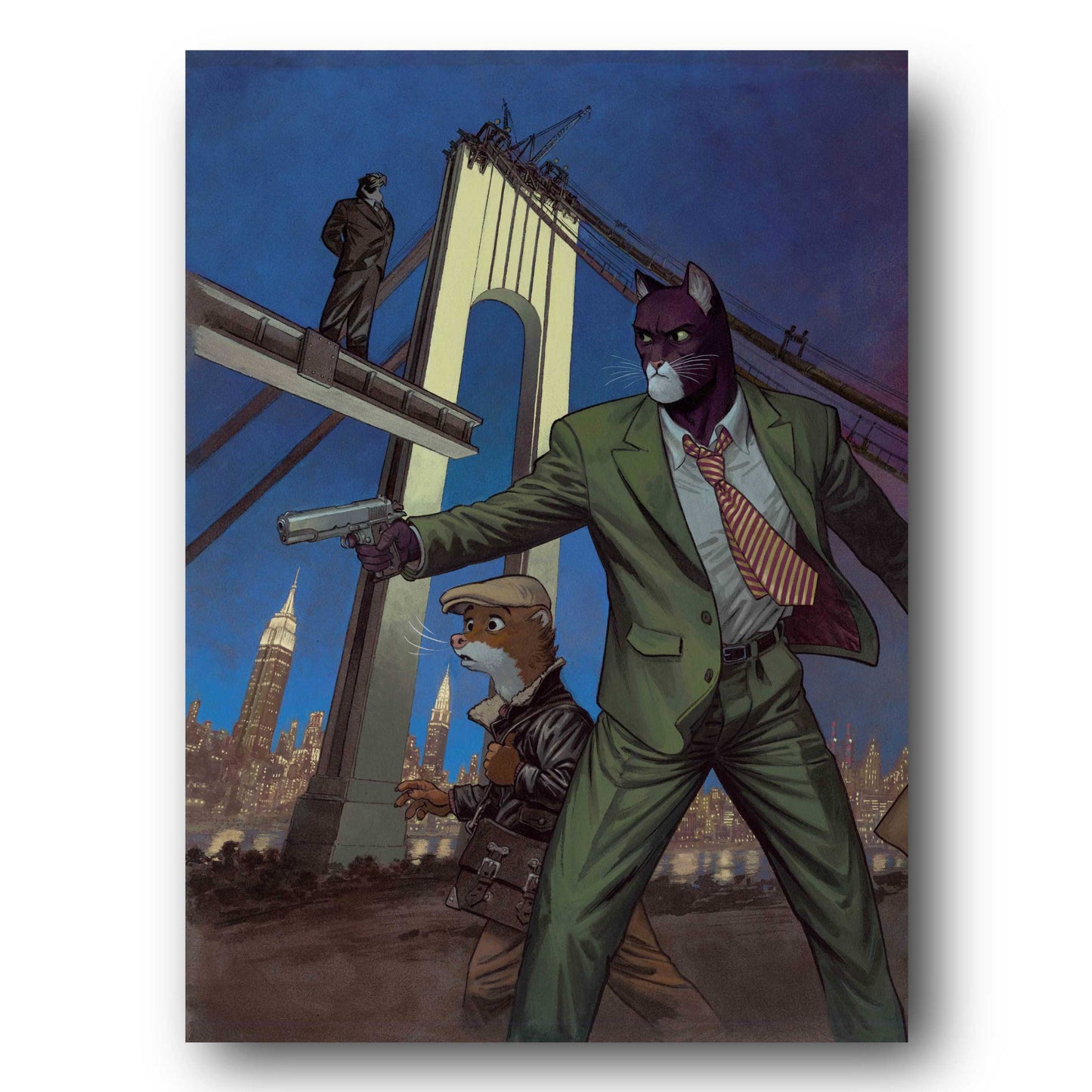 Tableau Blacksad 6 revolver