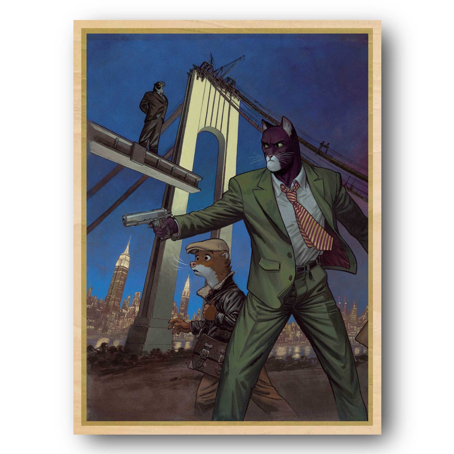 Tableau Blacksad 6 revolver