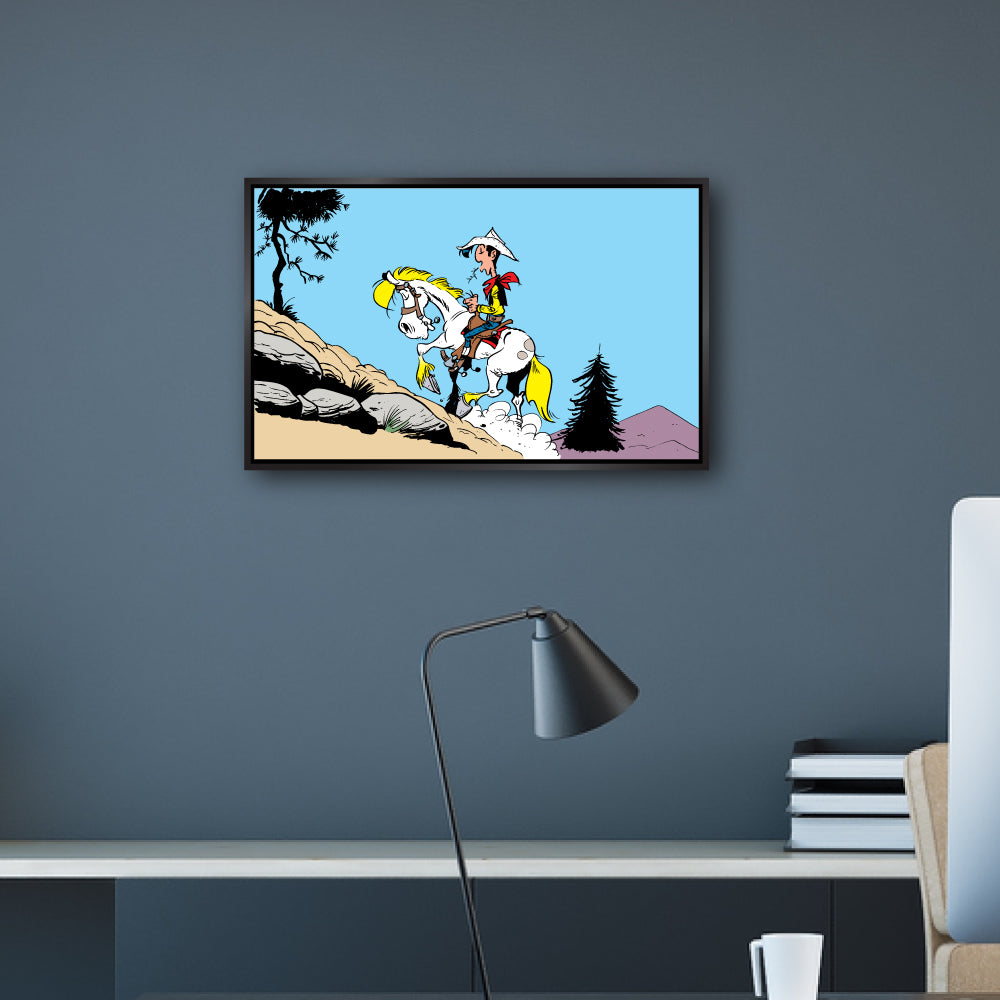 Tableau Lucky Luke 3 Lucky et Jolly