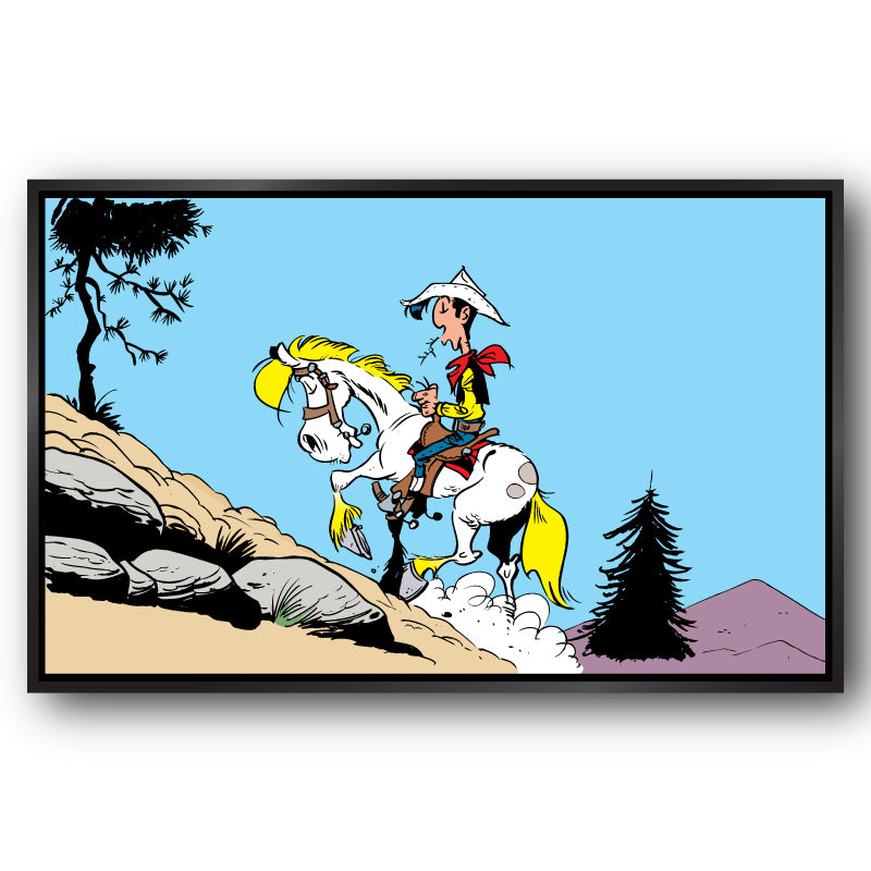 Tableau Lucky Luke 3 Lucky et Jolly