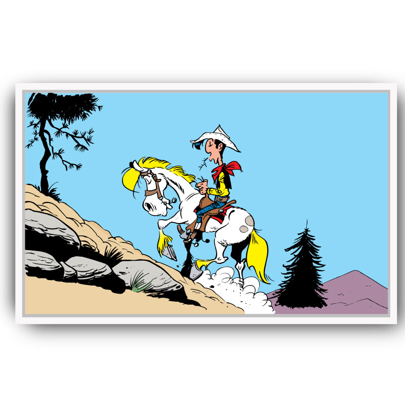 Tableau Lucky Luke 3 Lucky et Jolly
