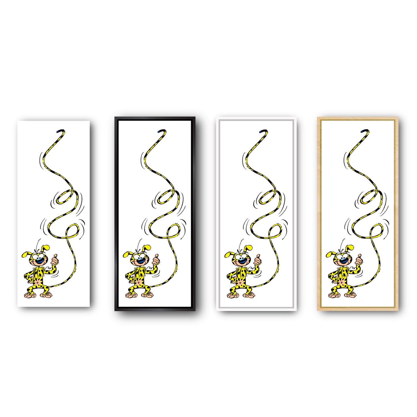 Tableau Le Marsupilami 2 queue en l'air