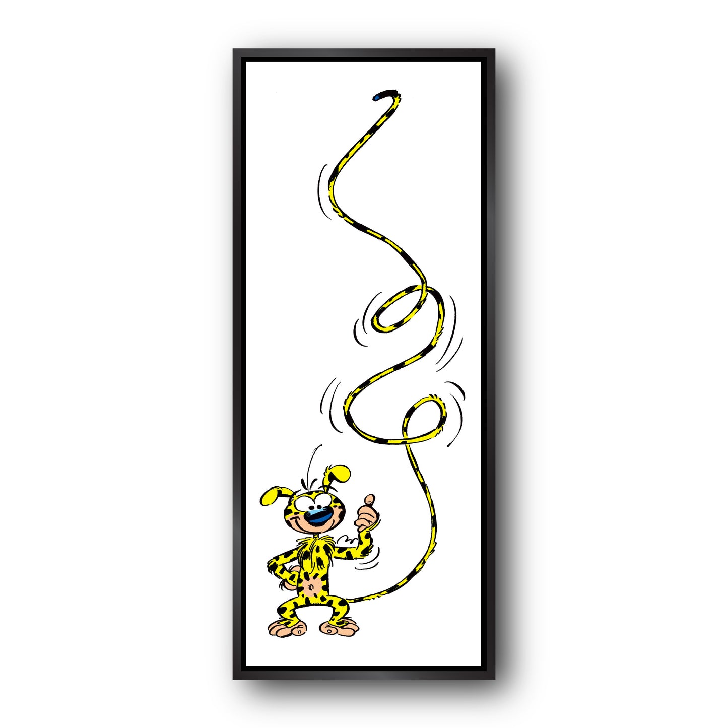 Tableau Le Marsupilami 2 queue en l'air