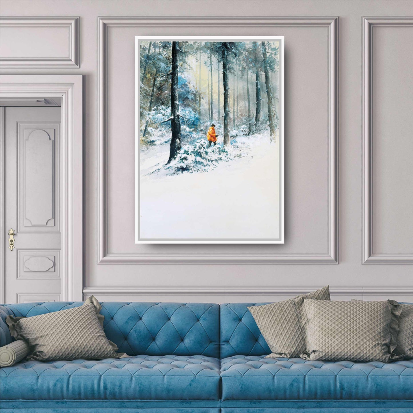 Tableau XIII 7 Là où va l'indien