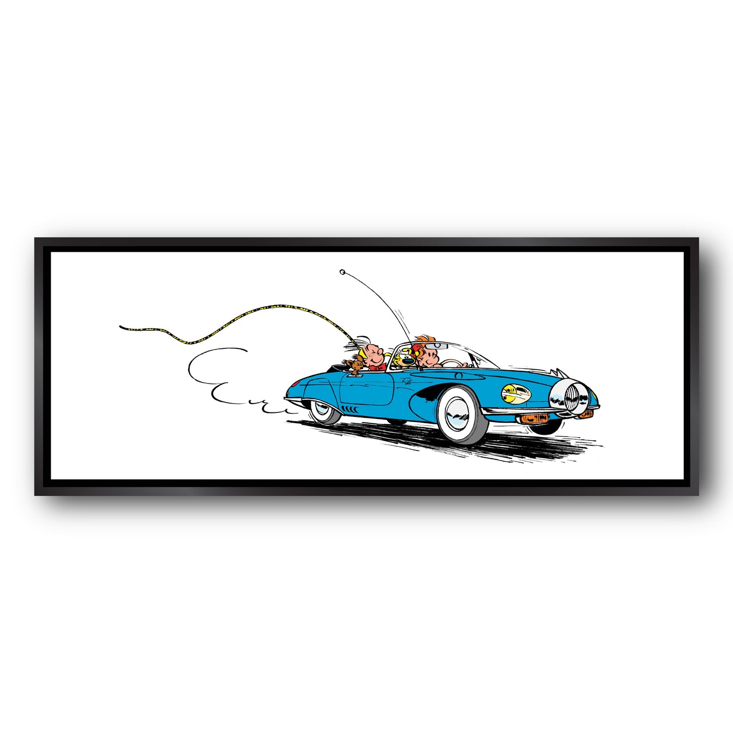 Tableau Spirou 3 Spirou la turbotraction