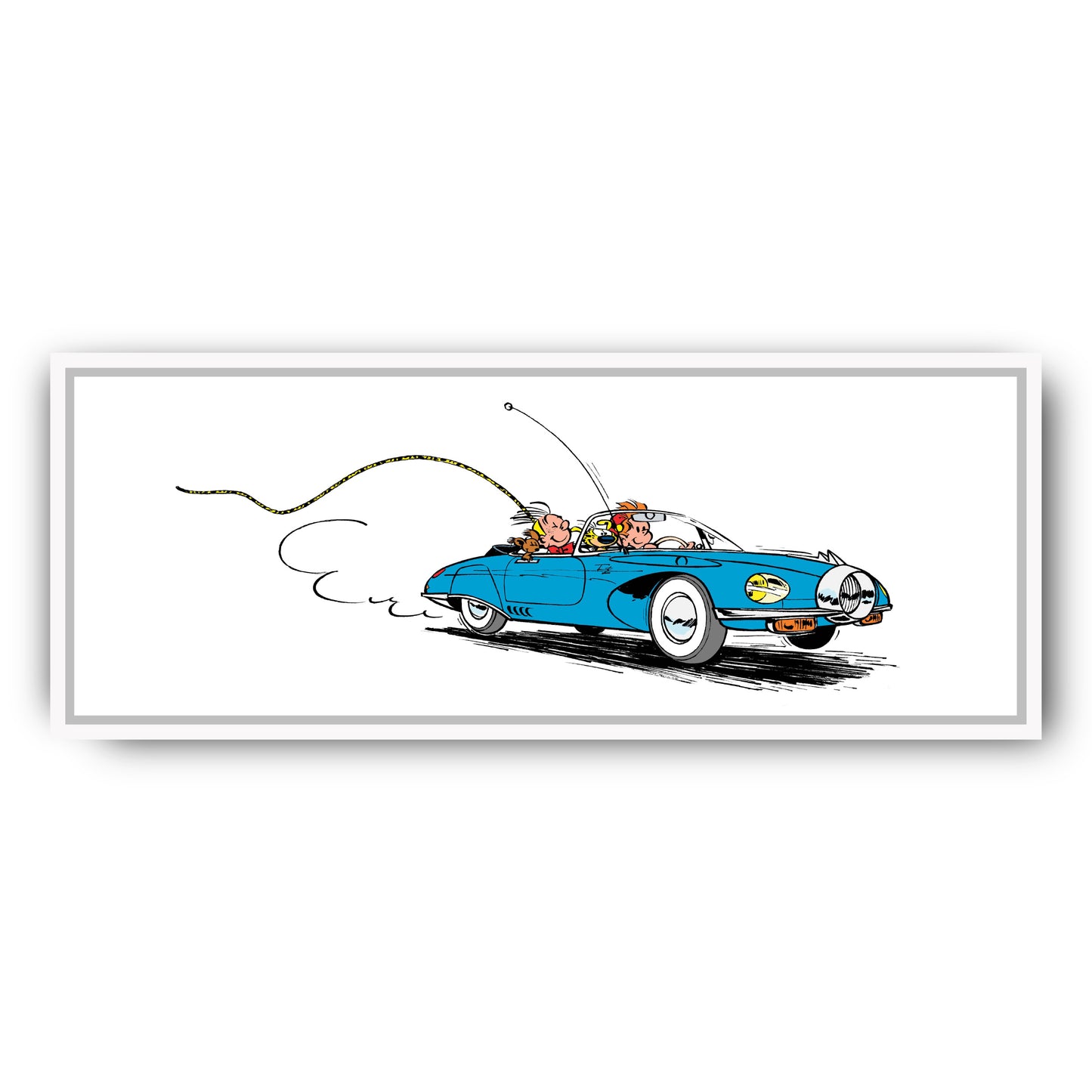 Tableau Spirou 3 Spirou la turbotraction