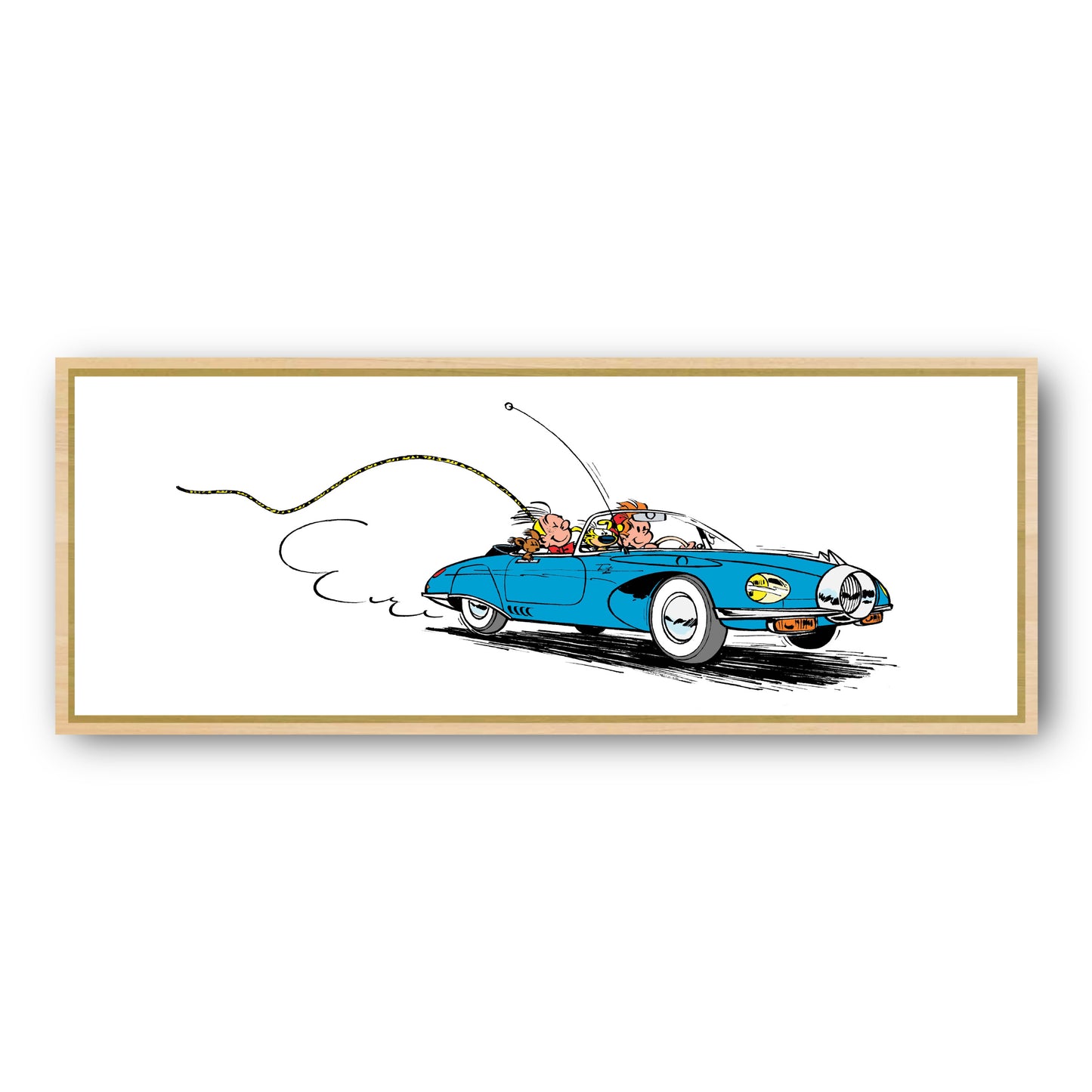 Tableau Spirou 3 Spirou la turbotraction