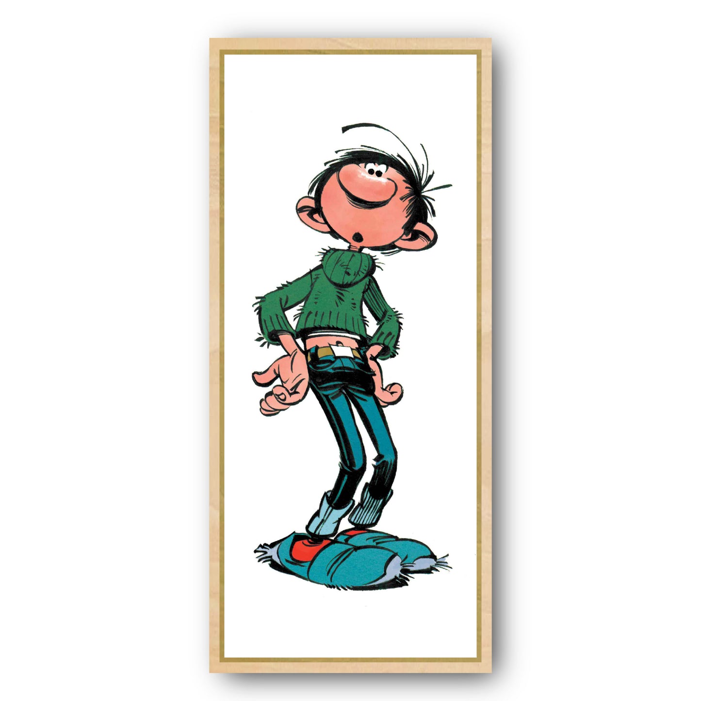 Tableau Gaston Lagaffe 2 Seul
