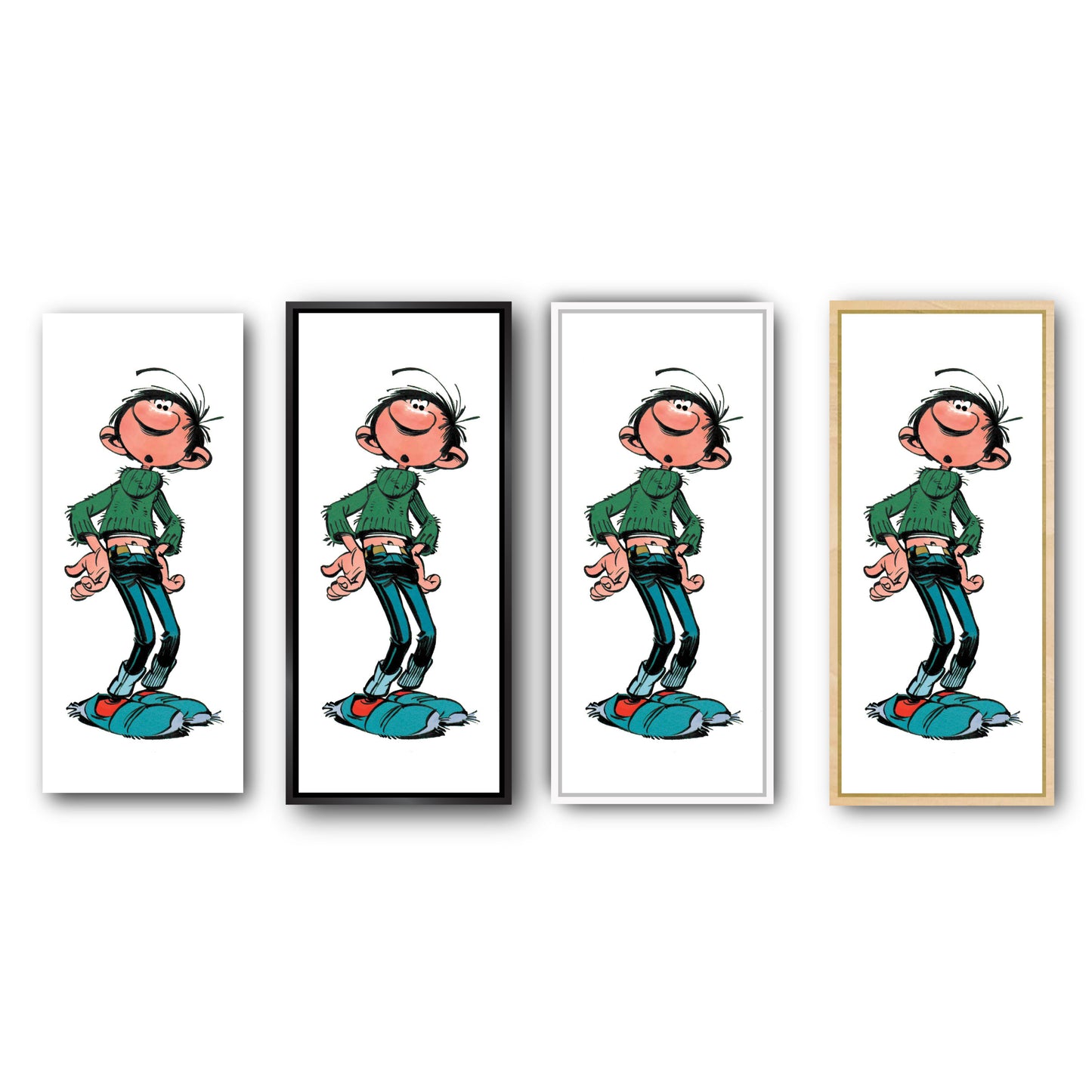 Tableau Gaston Lagaffe 2 Seul