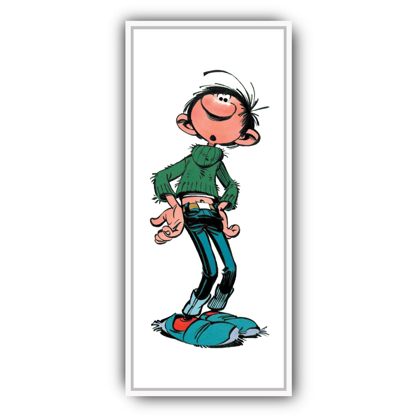 Tableau Gaston Lagaffe 2 Seul