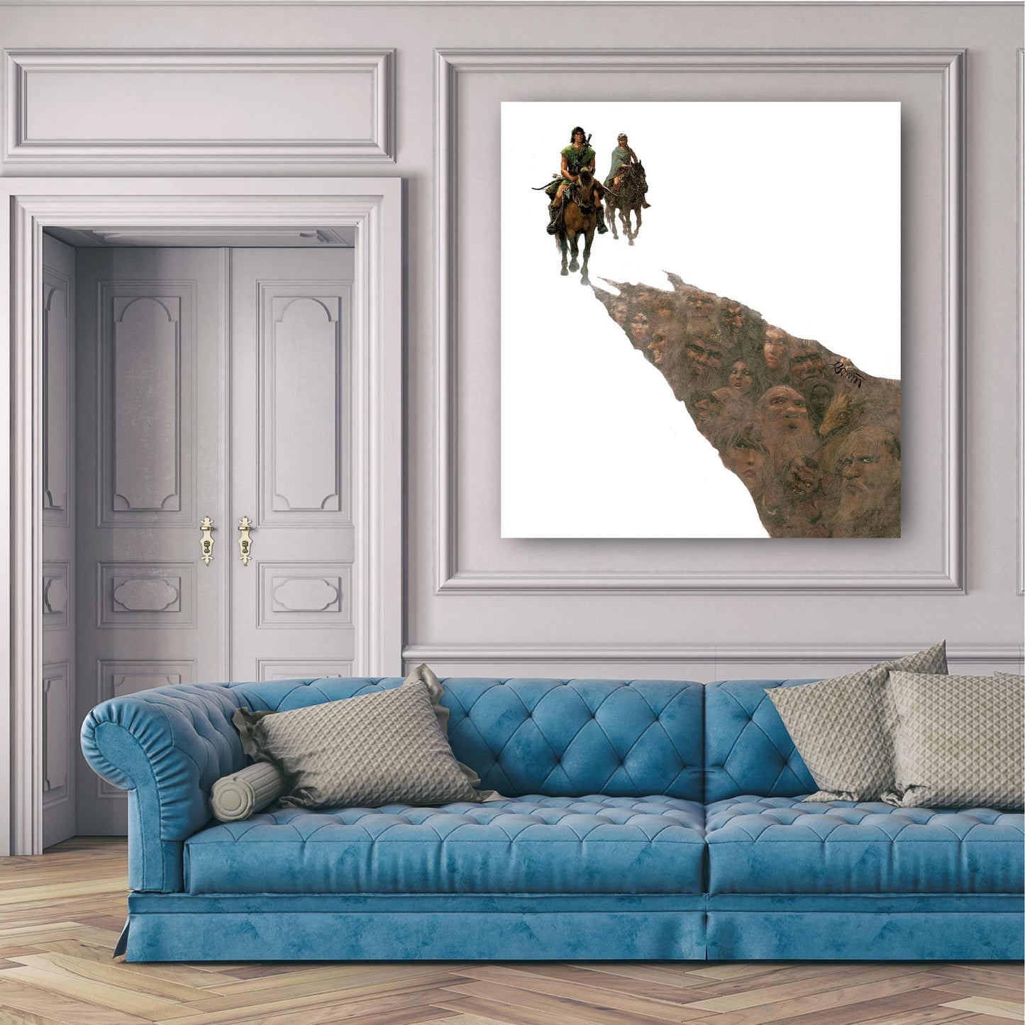 Tableau Thorgal 5 La forteresse invisible