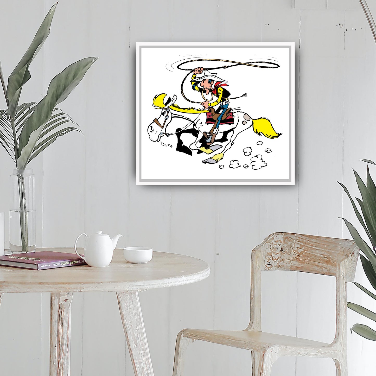 Tableau Lucky Luke 9 Au galop