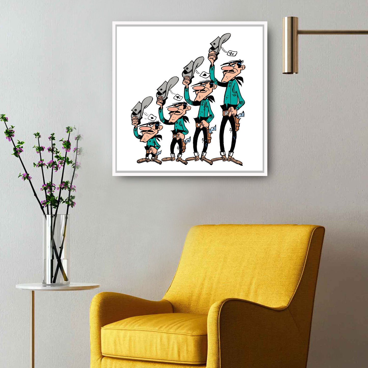 Tableau Les Daltons 1 Les tricheurs