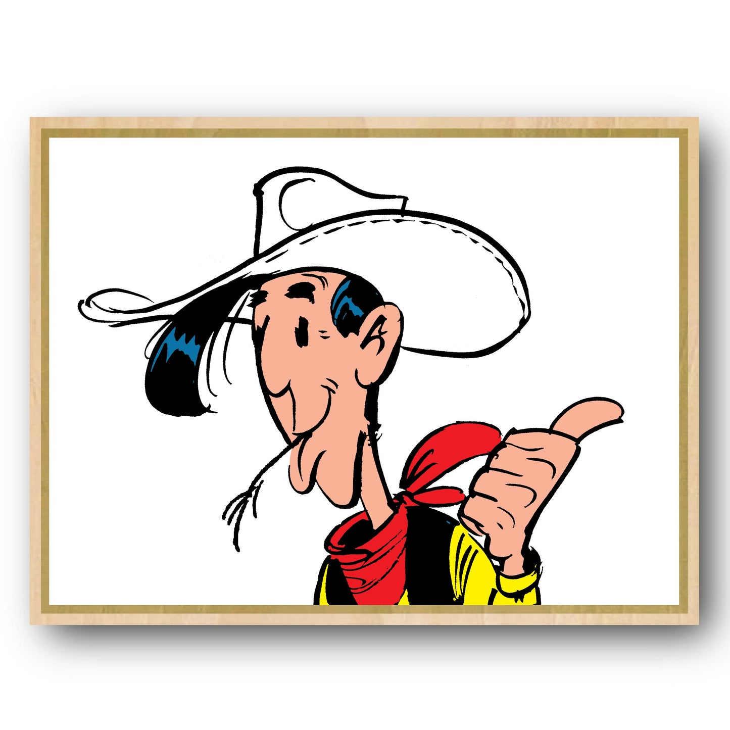 Tableau Lucky Luke 10 Lucky Luke