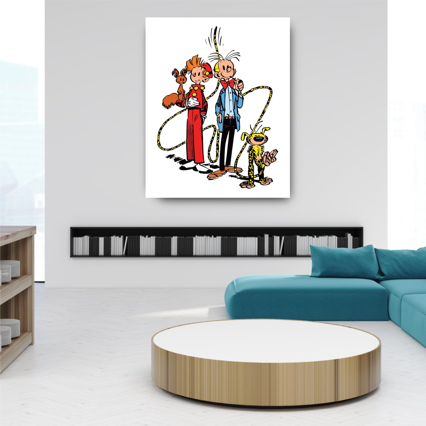 Tableau Spirou 4 Spirou et ces amis
