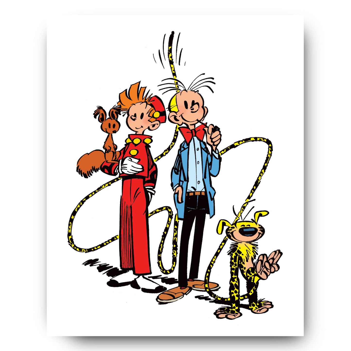 Tableau Spirou 4 Spirou et ces amis