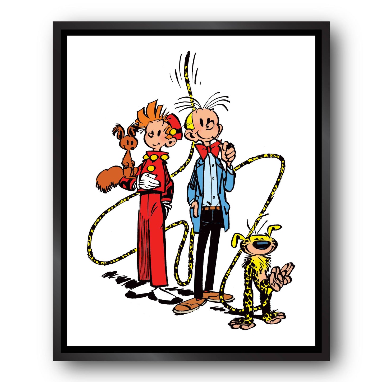 Tableau Spirou 4 Spirou et ces amis