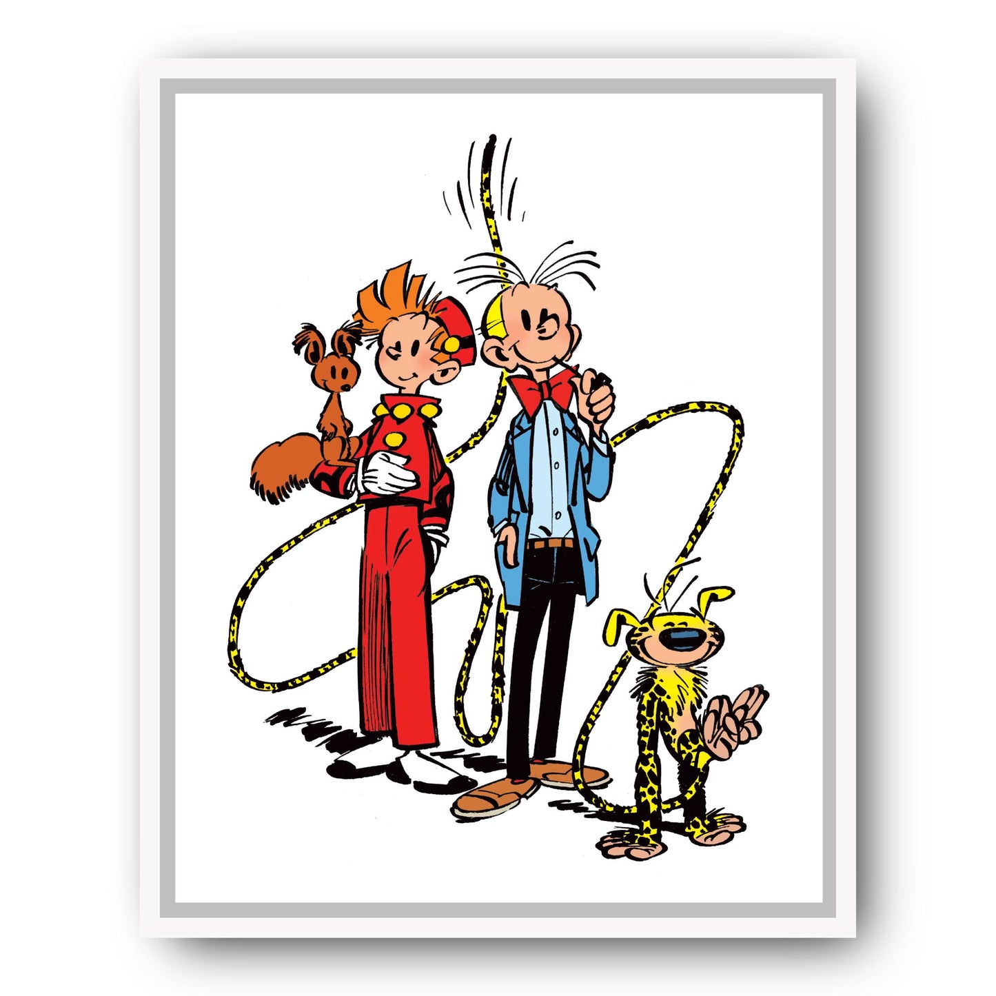 Tableau Spirou 4 Spirou et ces amis