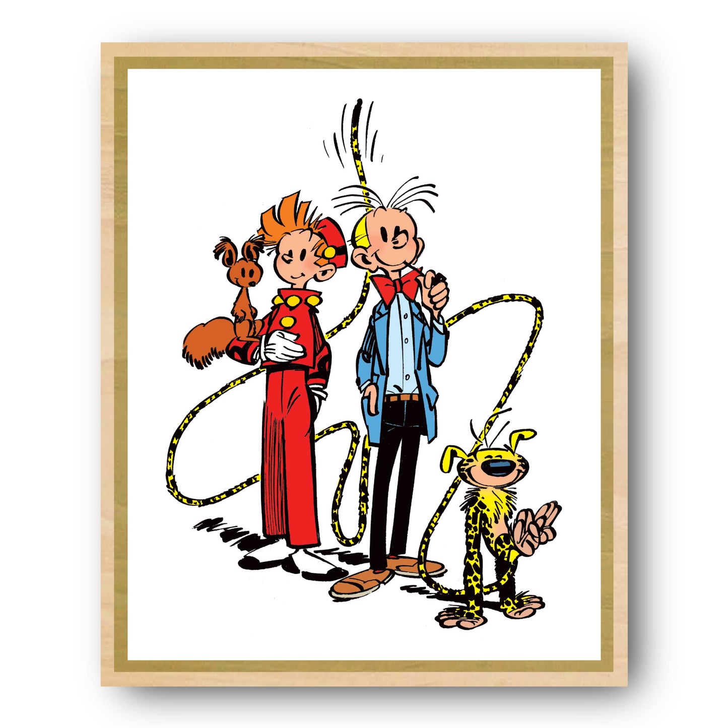 Tableau Spirou 4 Spirou et ces amis