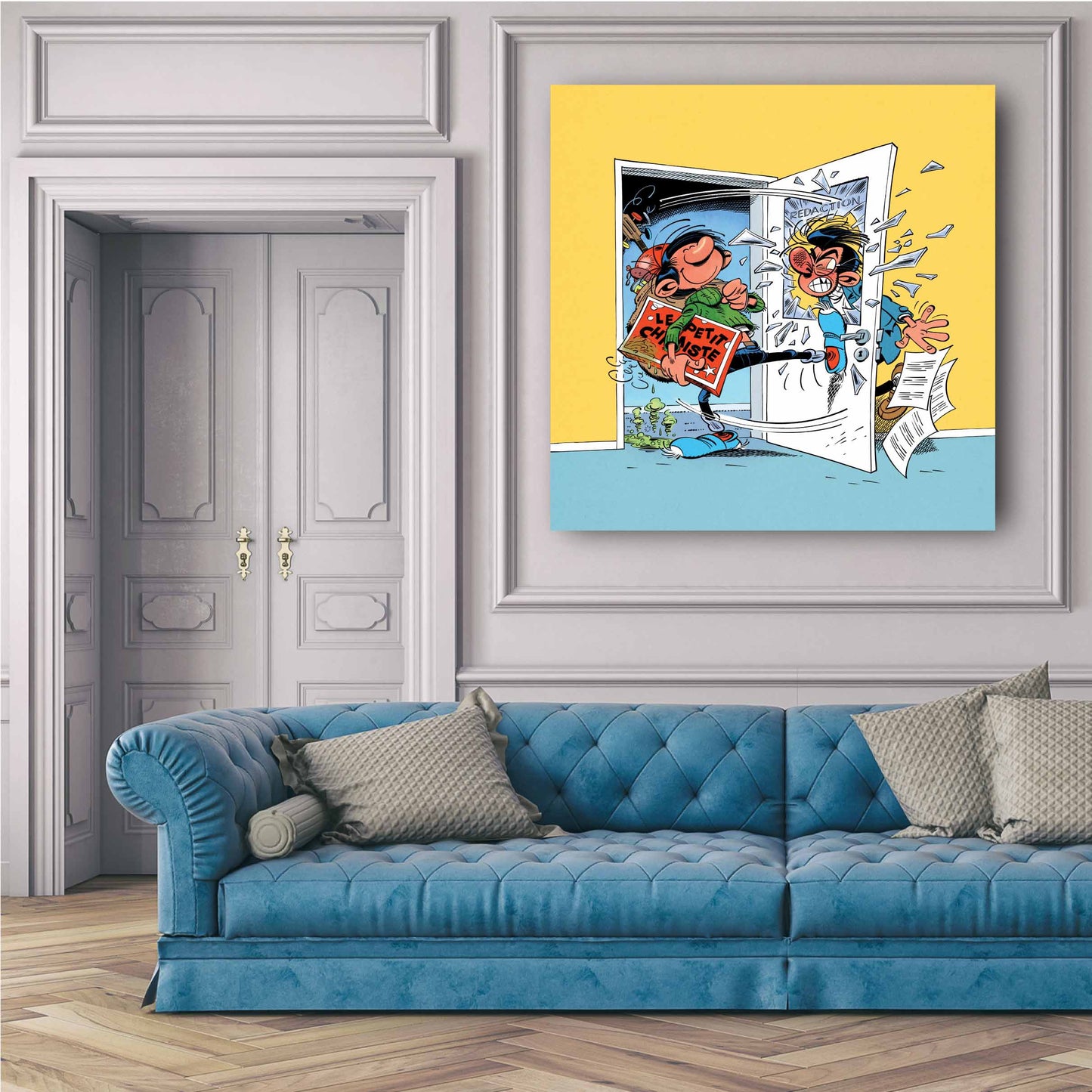 Tableau Gaston Lagaffe 8 Le Retour de Lagaffe