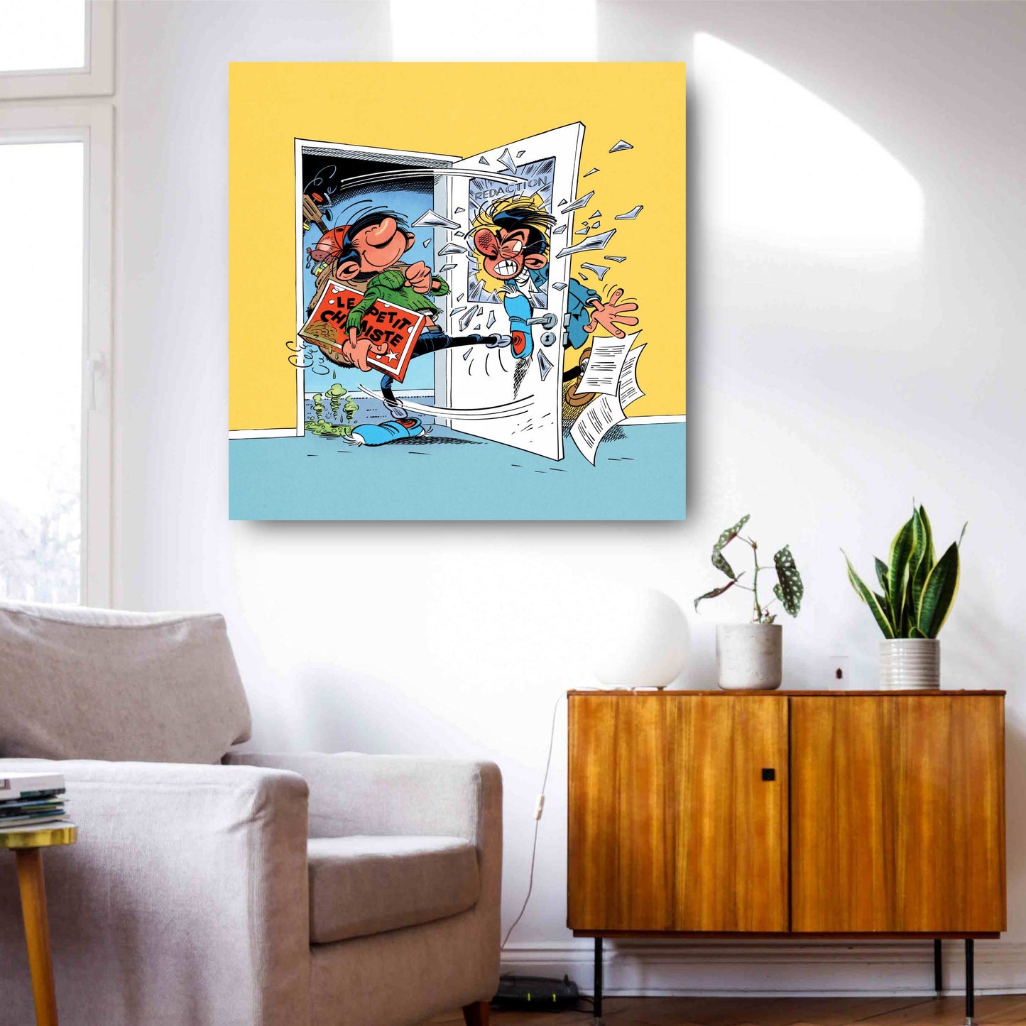 Tableau Gaston Lagaffe 8 Le Retour de Lagaffe
