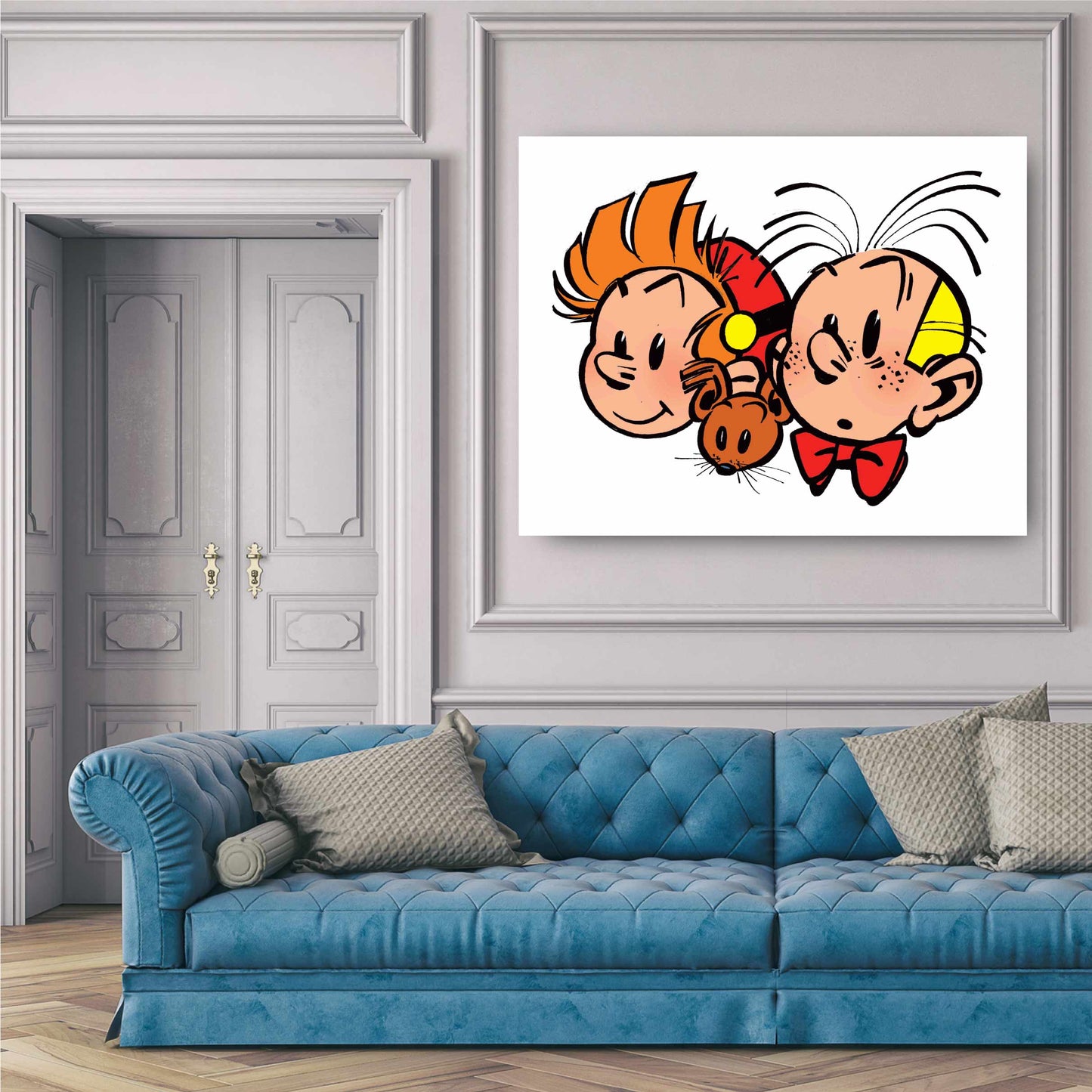 Tableau Spirou 5 Spirou, Spip et Fantasio