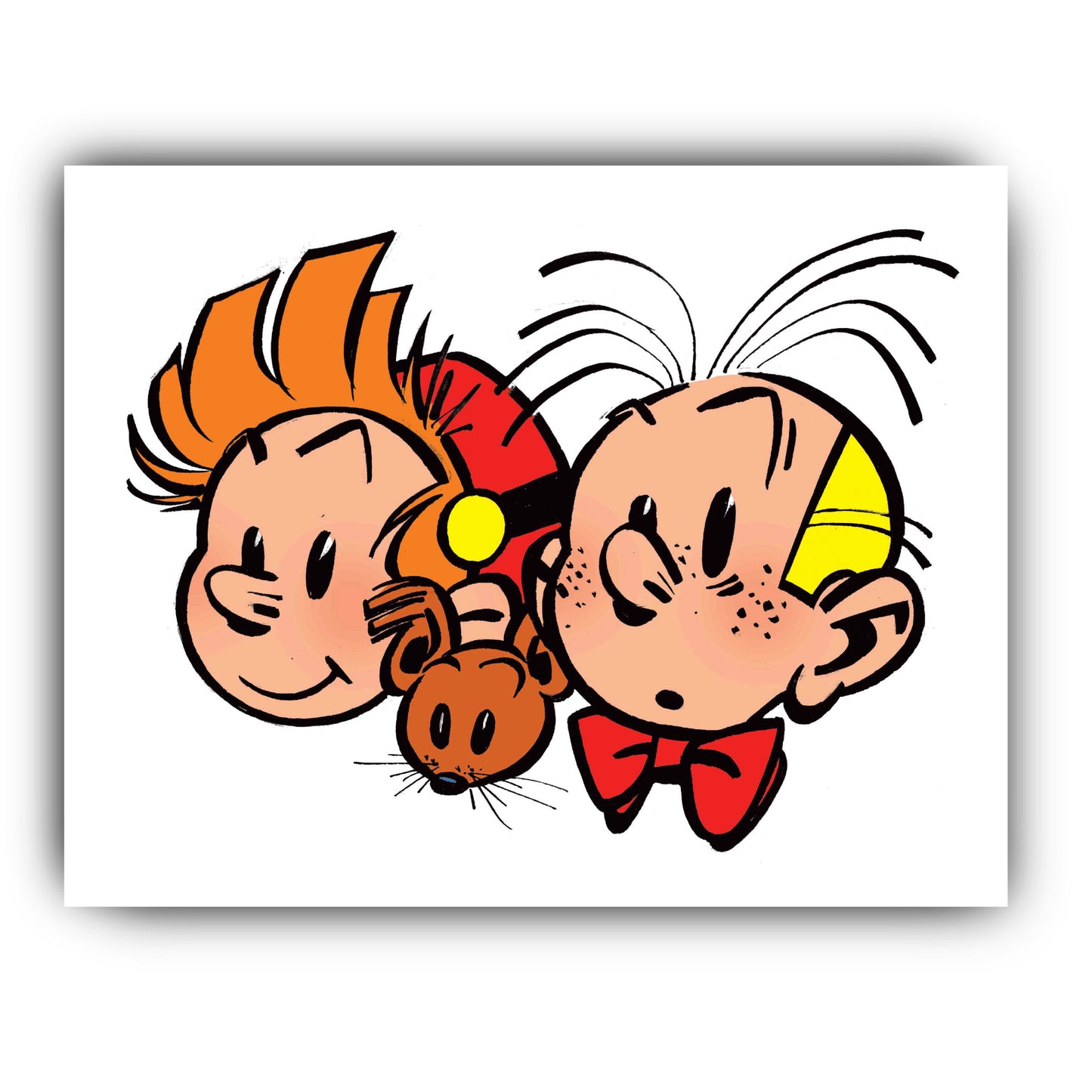Tableau Spirou 5 Spirou, Spip et Fantasio
