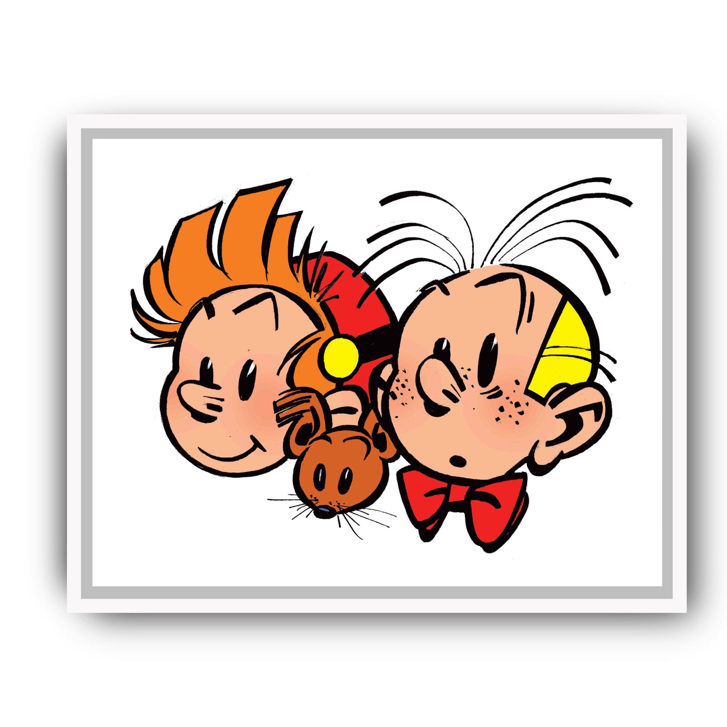 Tableau Spirou 5 Spirou, Spip et Fantasio